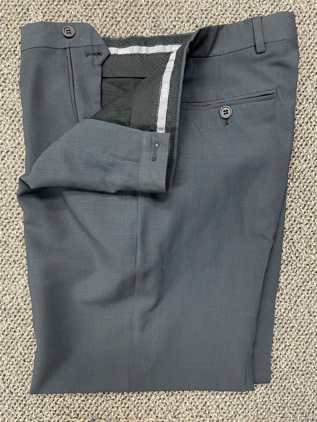 Giorgio Armani MANI Four Button Wool Suit Size 40S - 14 Thumbnail