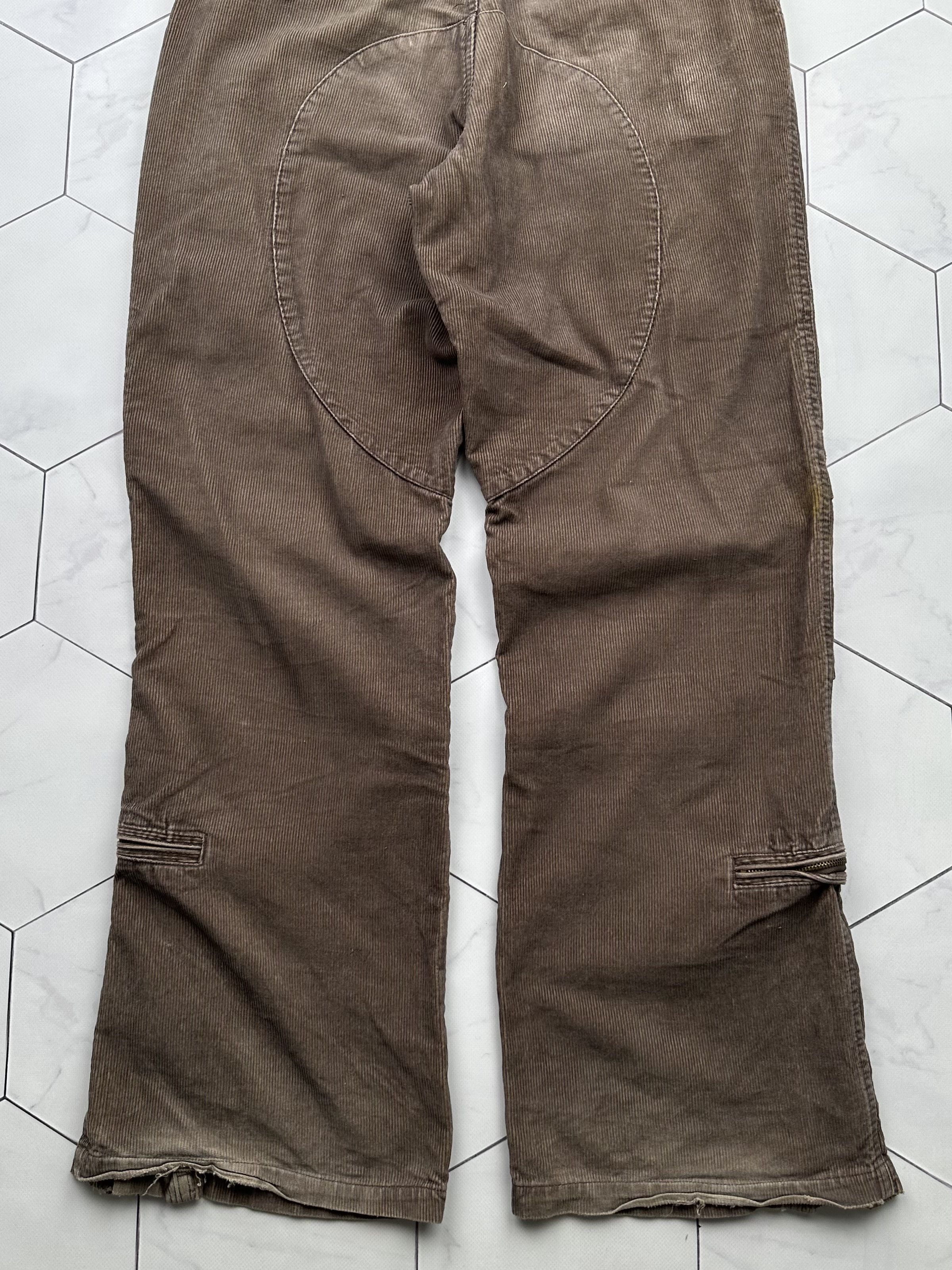 Vintage Vintage Wide Corduroy Cargo Pants (B471)E2 Size US 32 / EU 48 - 10 Thumbnail