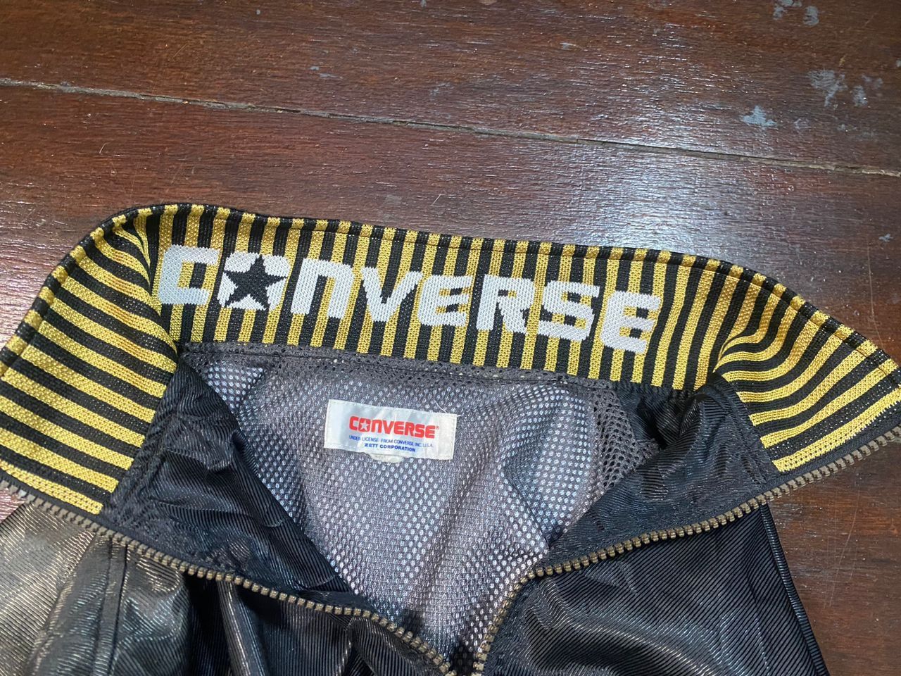 Converse × Vintage Vintage converse zipper jacket Size US L / EU 52-54 / 3 - 2 Thumbnail
