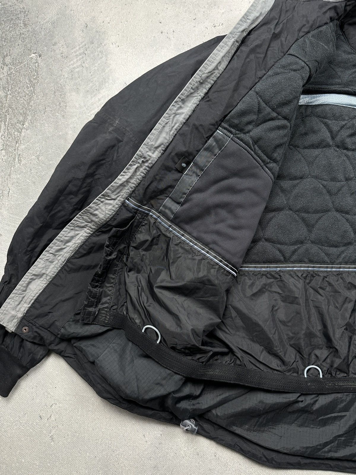 Nike ACG Vintage Nike ACG Technical Outdoor 3-In-1 Black Shell Jacket Size US M / EU 48-50 / 2 - 13 Thumbnail