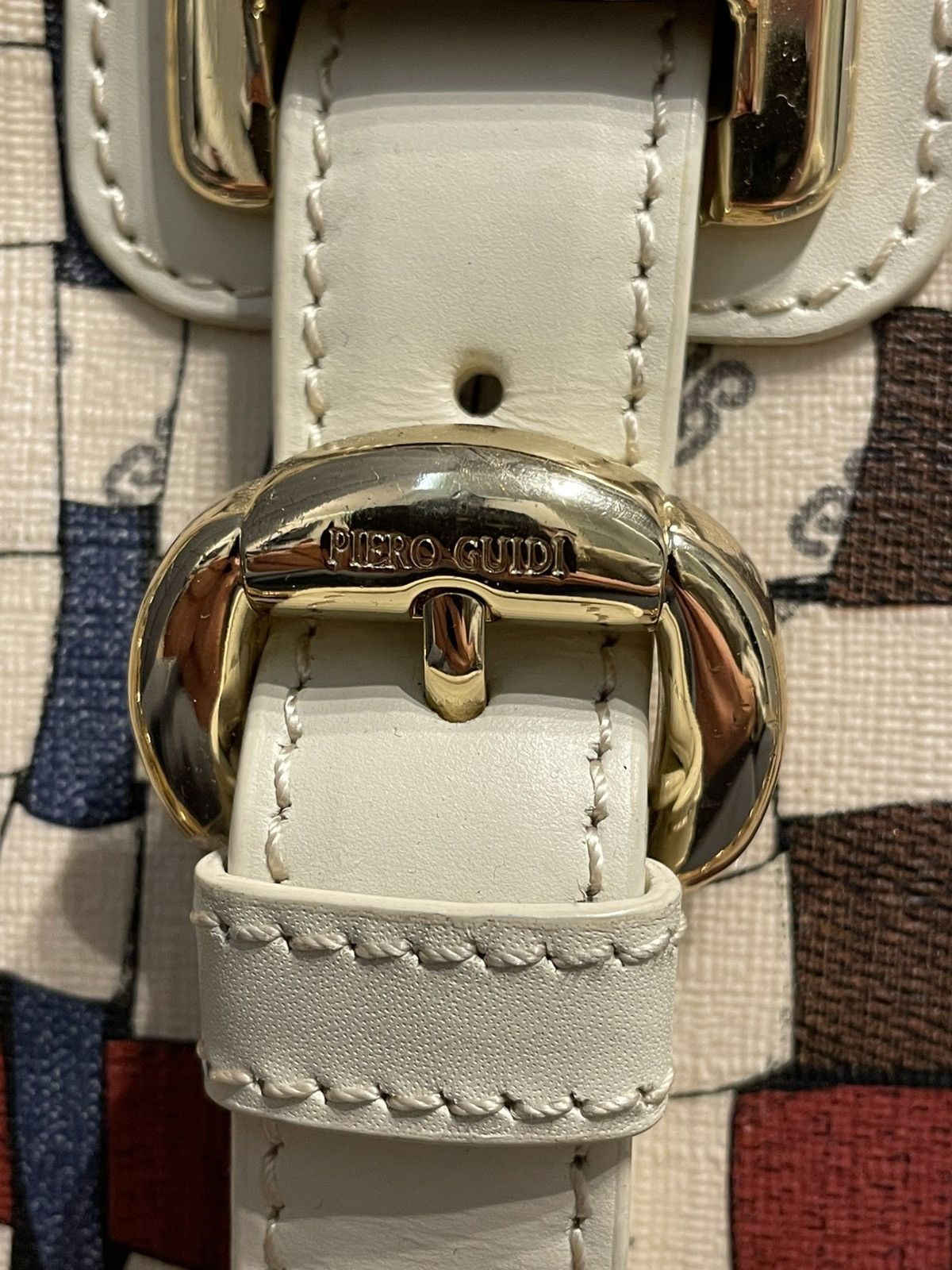 Vintage Piero Guidi Handbag Size ONE SIZE - 7 Thumbnail