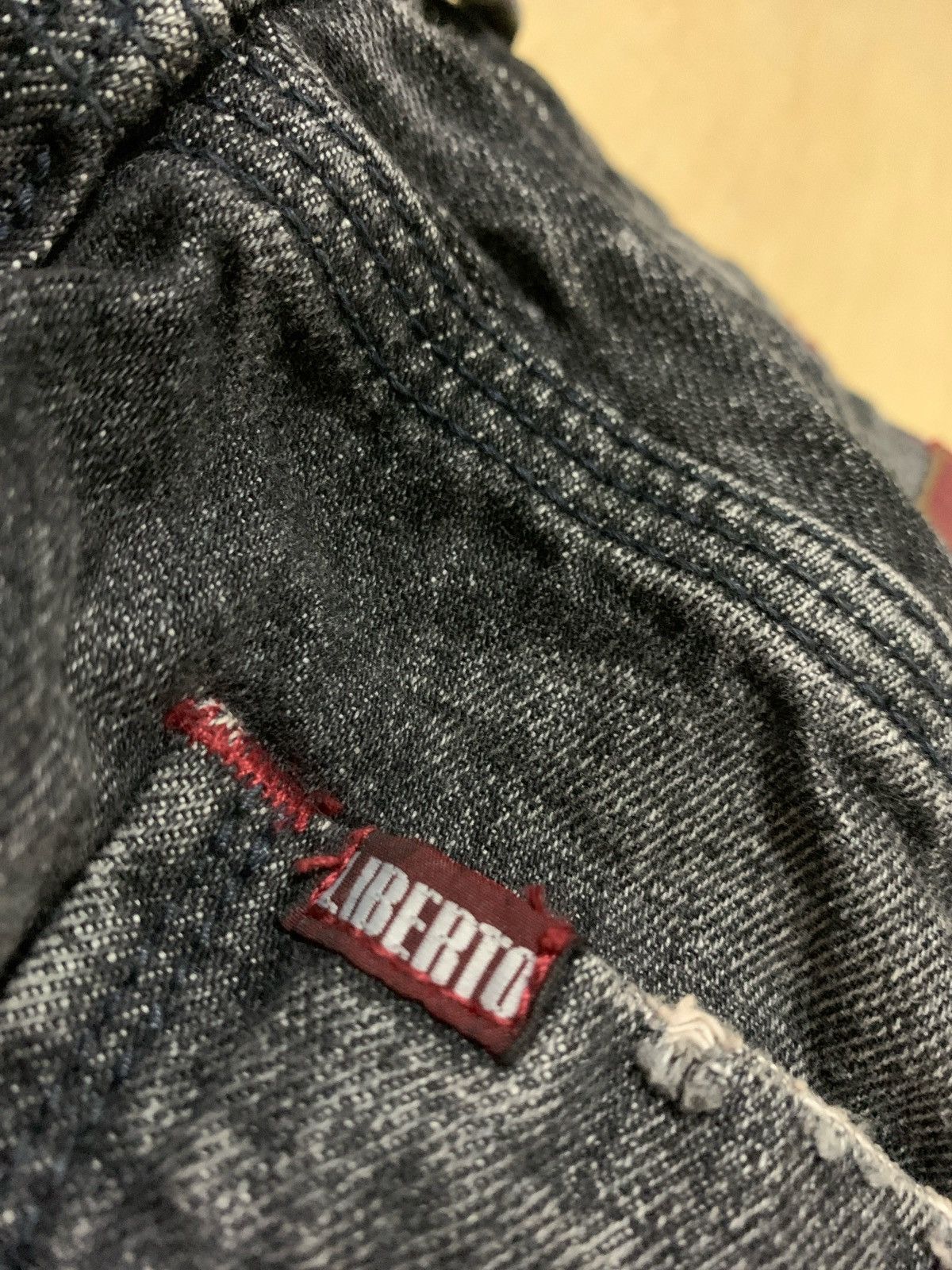 Hysteric Glamour × If Six Was Nine × Japanese Brand Liberto Distressed Denim Ifsixwasnine Style Size US 32 / EU 48 - 8 Thumbnail