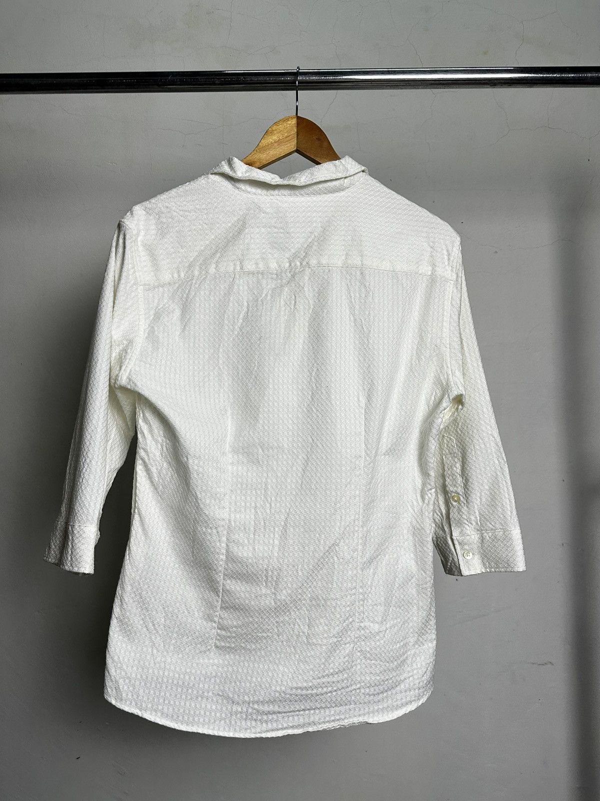 If Six Was Nine × Le Grande Bleu (L.G.B.) × Tornado Mart Tornado Mart Punk White Button Shirt Size US M / EU 48-50 / 2 - 7 Thumbnail
