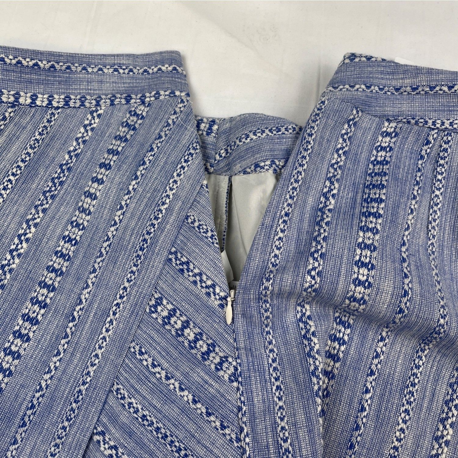 Loft Loft Women's Blue Tweed Wrap Skirt/Mini Sz 8 SKU 4260 Size 30" / US 8 / IT 44 - 7 Thumbnail
