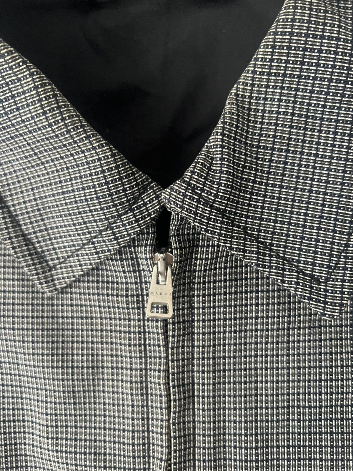 Marni Marni Micro Check Zip Jacket Size US M / EU 48-50 / 2 - 4 Thumbnail
