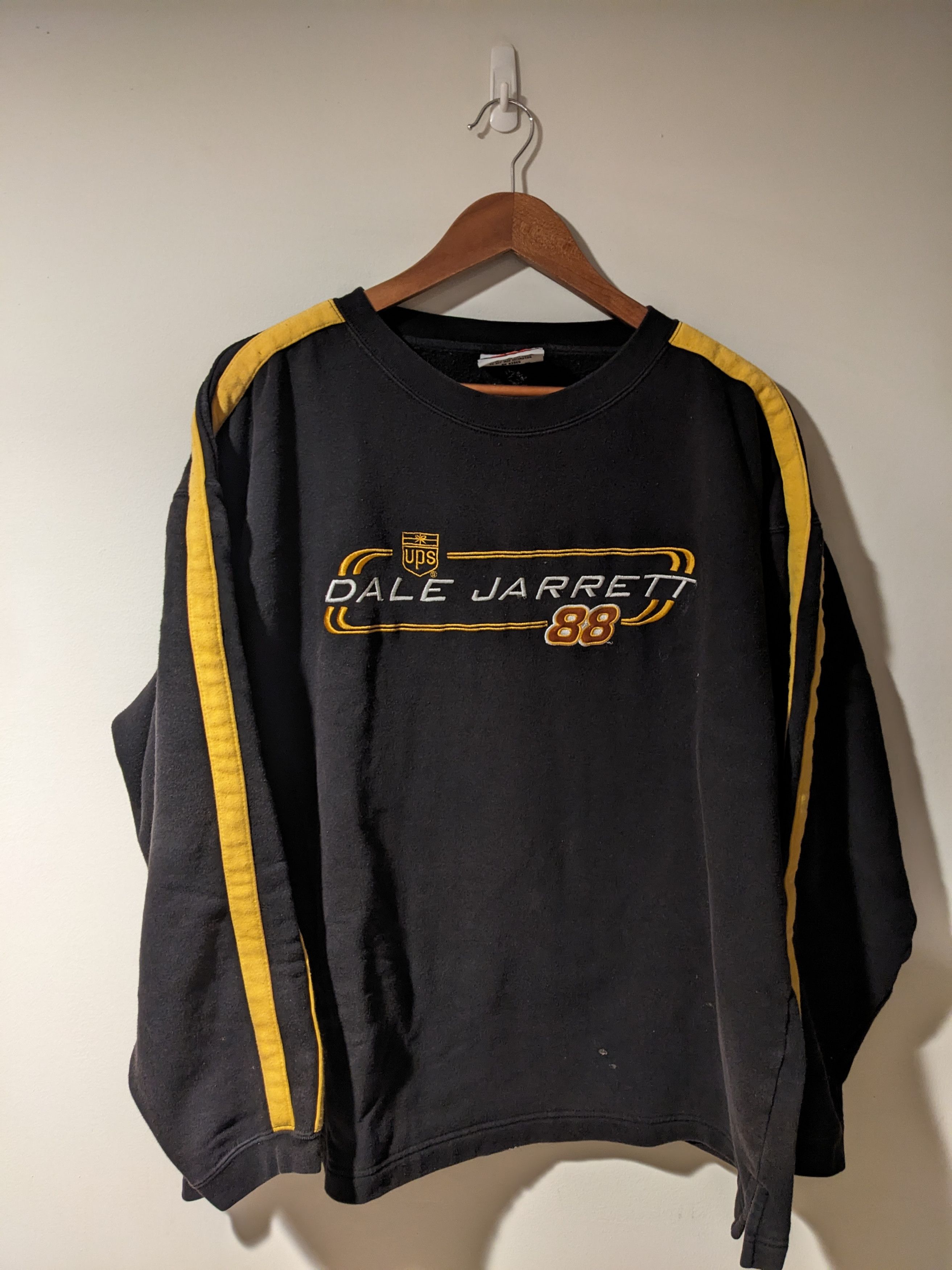 NASCAR × Vintage Vintage 90s Dale Jarrett Nascar Chase Authentic Sweatshirt Size US XL / EU 56 / 4 - 1 Thumbnail