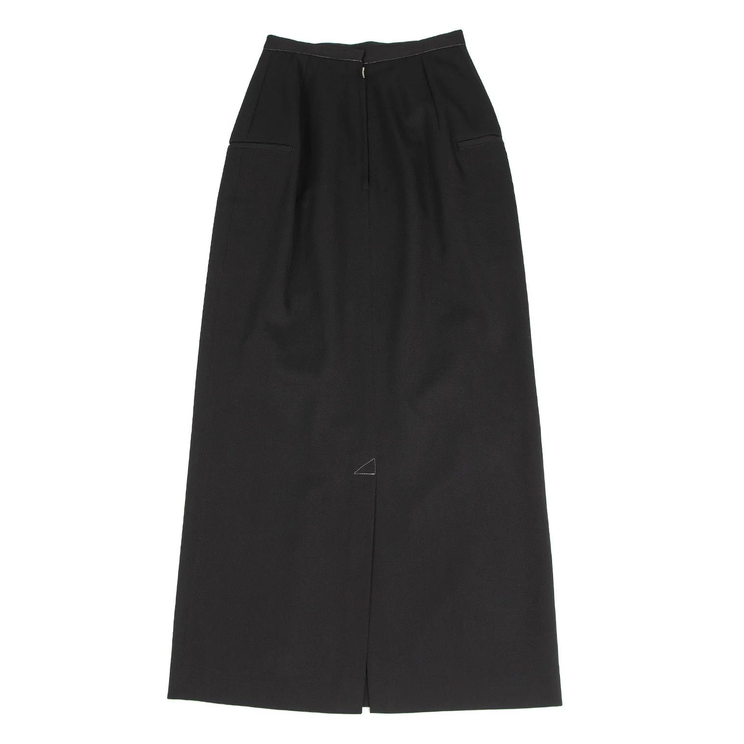 Yohji Yamamoto Yohji Yamamoto Costume Wool Gabardine Side Pocket Skirt Size US 30 / EU 46 - 5 Thumbnail