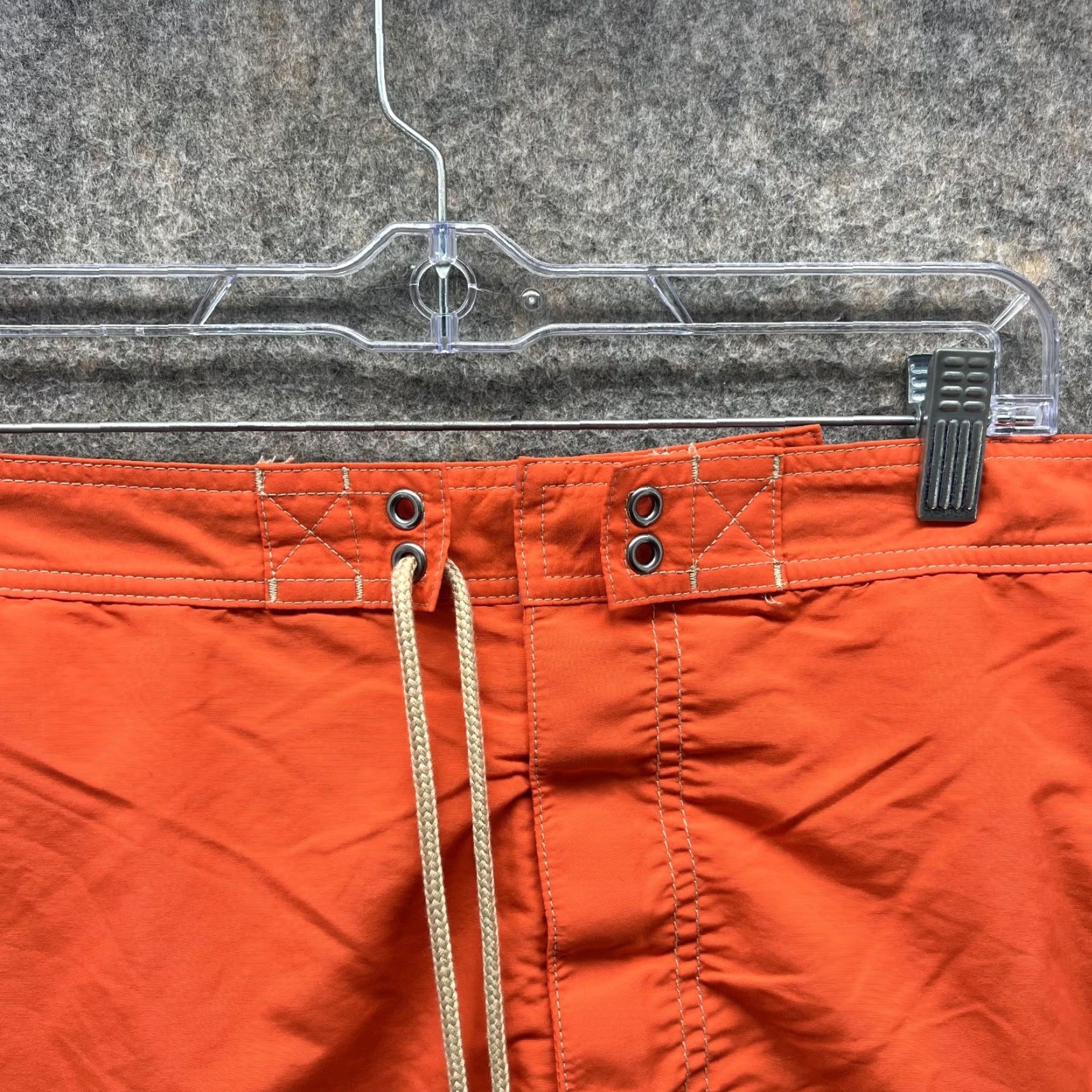 Polo Ralph Lauren Polo Ralph Lauren Shorts Men Large Lined Orange Swimwear Drawstring Bottoms Size US L / EU 52-54 / 3 - 5 Thumbnail