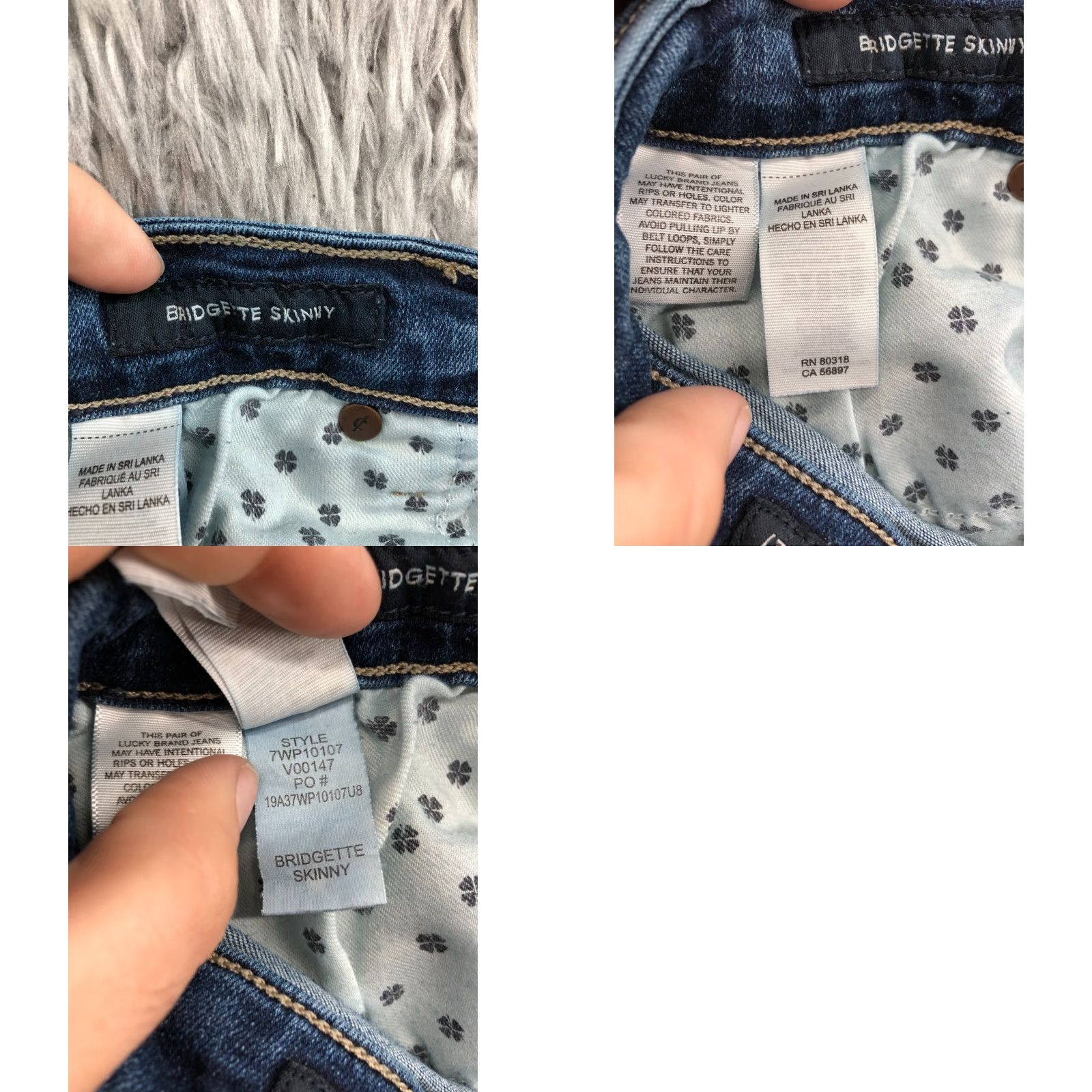 Lucky Brand Lucky Brand Bridgette Skinny Jeans Size 4 Womens Medium Wash Blue Jeans Size 27" / US 4 / IT 40 - 9 Thumbnail