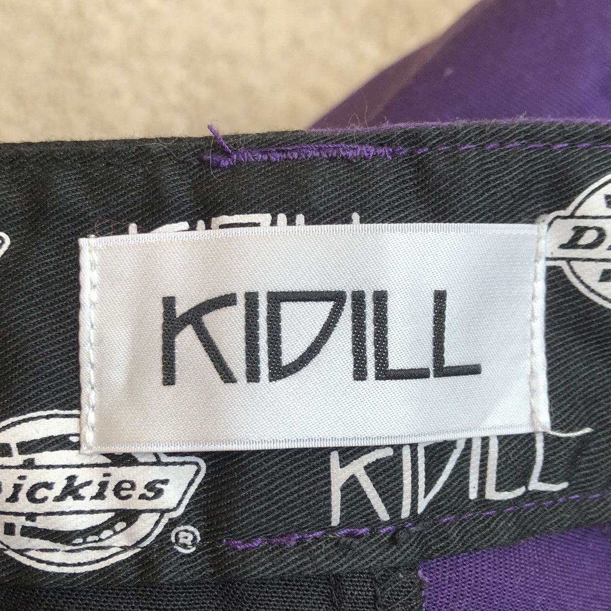 Dickies × KIDILL Kidill x Dickies Split Bondage Pants Purple & Black Size US 31 - 5 Thumbnail