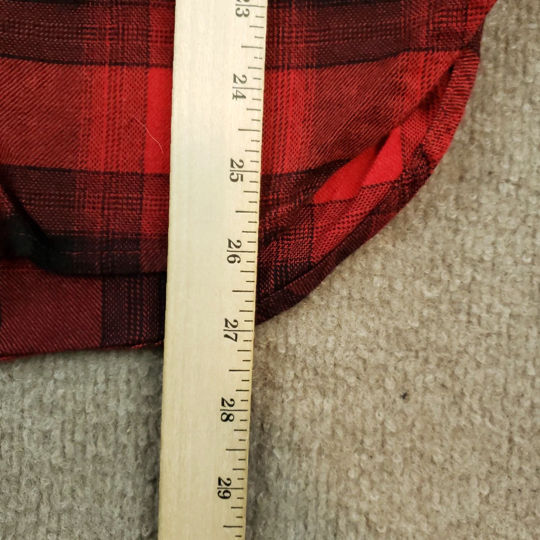Athleta Womens Flannel Shirt Red Black Plaid Long Sleeve Athleta XXS 2XS Size XXS / US 00 / IT 34 - 3 Thumbnail