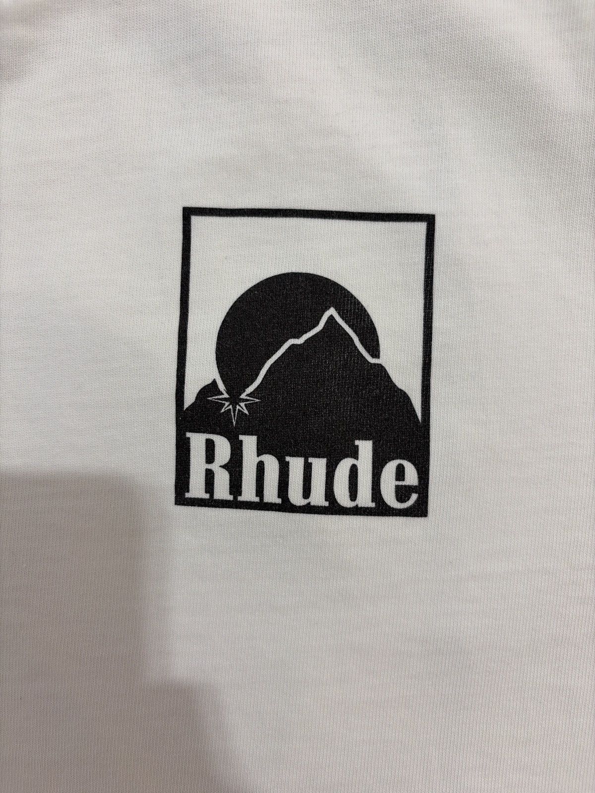 Rhude Rhude 2025 Black Moonlight Logo Tee Size US XL / EU 56 / 4 - 4 Thumbnail