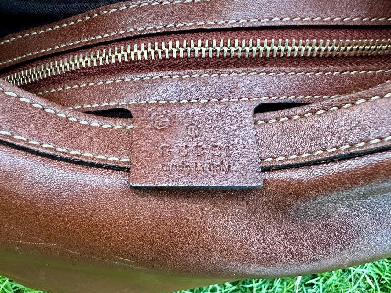 Gucci Authentic Gucci Charmy Leather Medium Hobo Bag Size ONE SIZE - 7 Thumbnail
