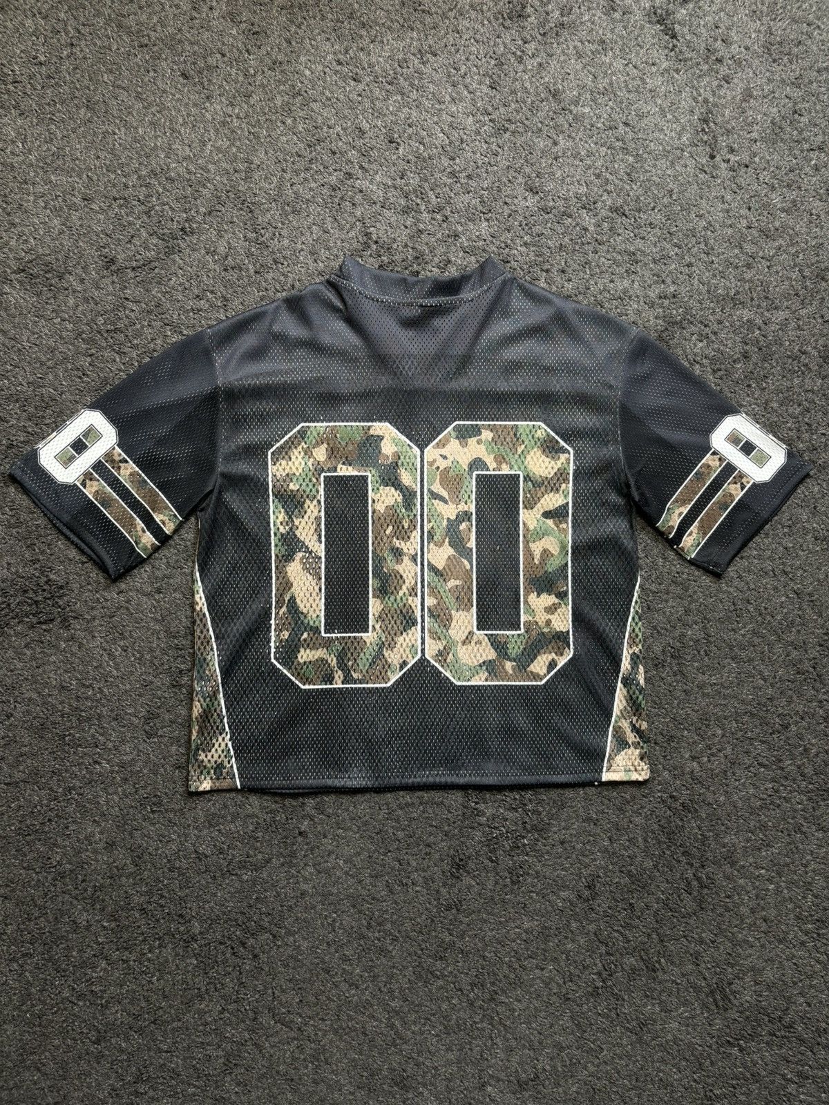 Japanese Brand Vintage style very rare AK-47 military camo 00 black jersey Size US L / EU 52-54 / 3 - 12 Thumbnail