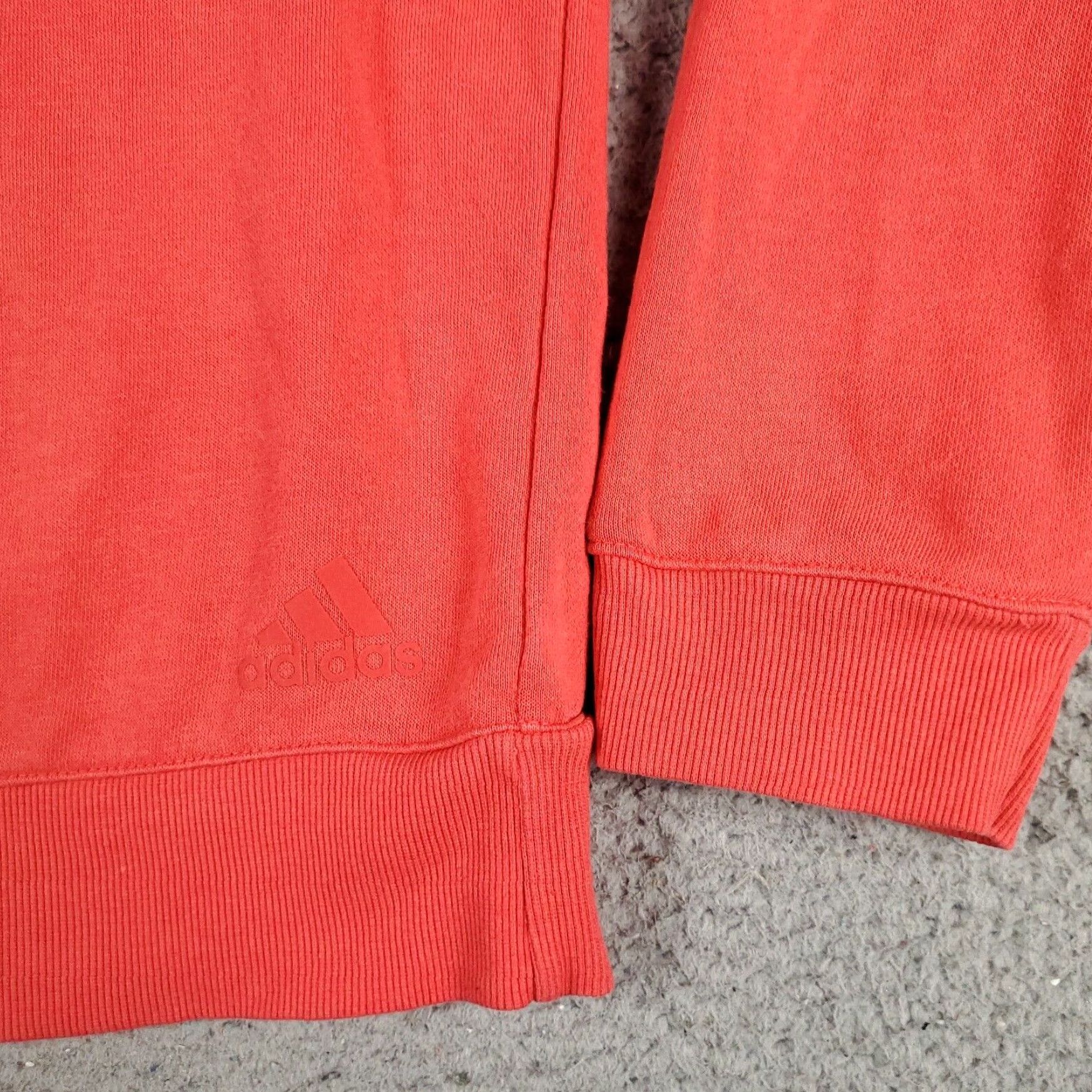 Adidas Adidas Pink Pullover Sweater Womens Small Crew Neck Long Sleeve Cotton Blend Size S / US 4 / IT 40 - 4 Thumbnail