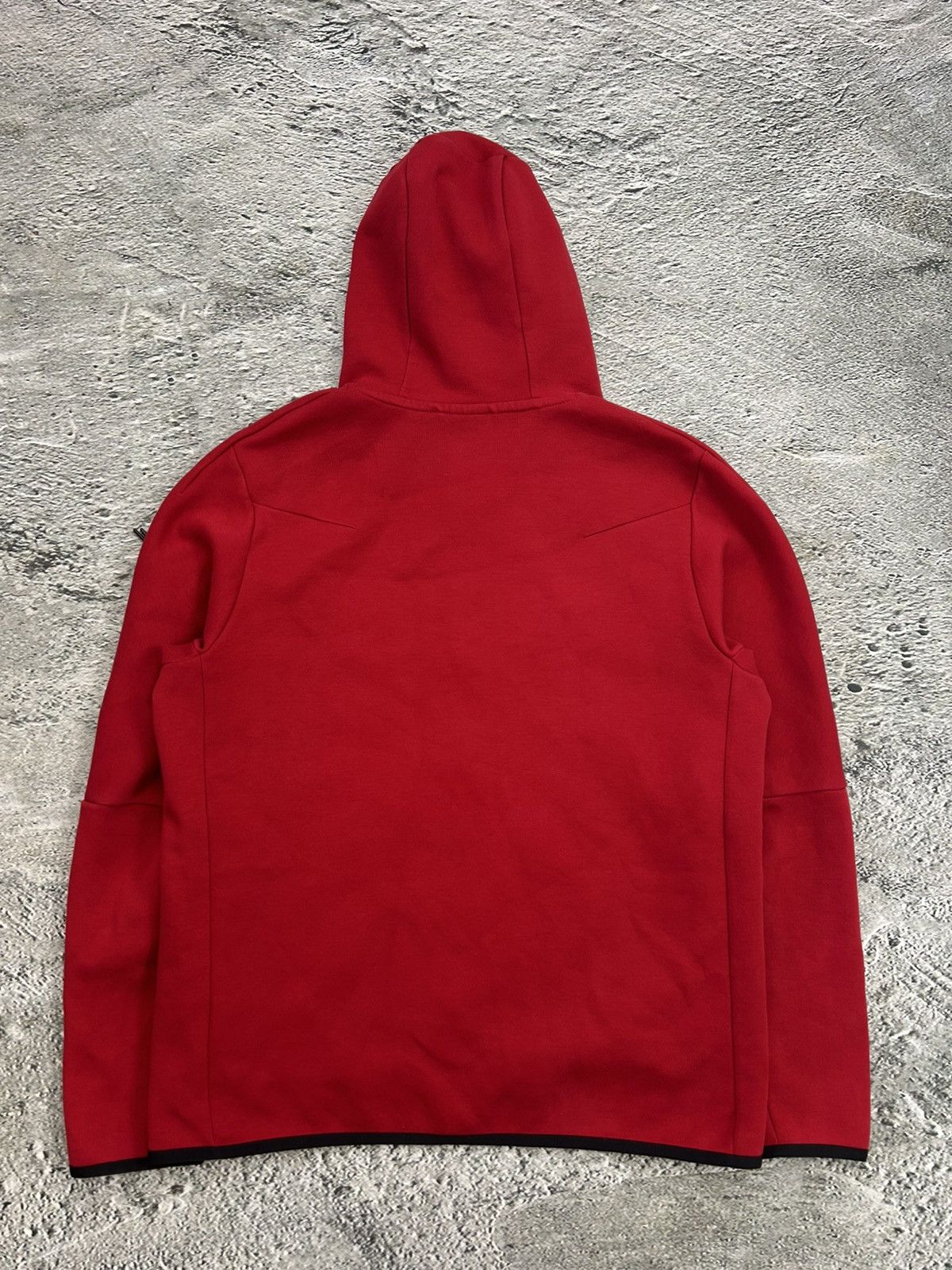 Nike Nike tech fleece zip hoodie red Size US L / EU 52-54 / 3 - 6 Thumbnail