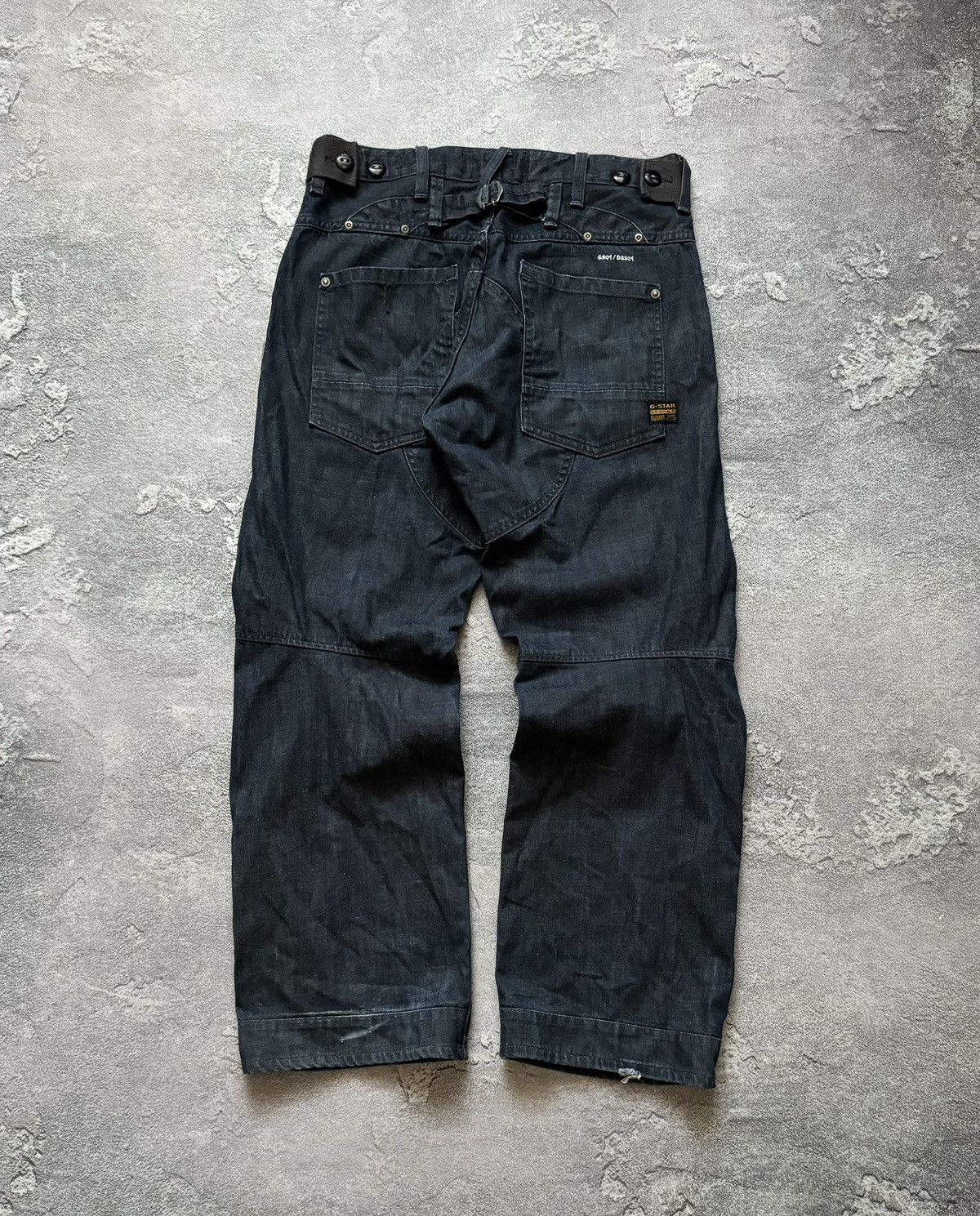 G-Star × Vintage G star raw 33/32 storm Elwood denim pant trouser Jean chino Size US 33 - 13 Thumbnail