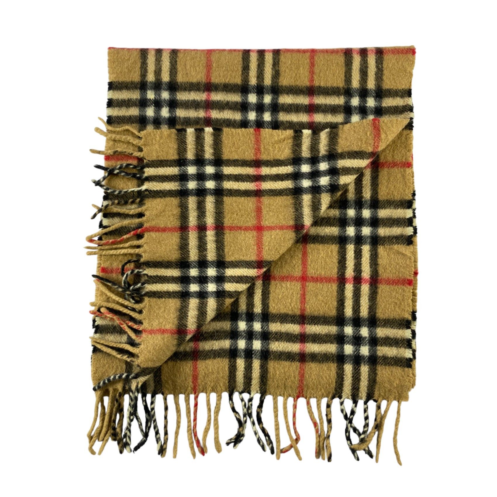Burberry × Vintage Burberry Scarf / Muffler / Neckwear - WW1634 Size ONE SIZE - 4 Thumbnail