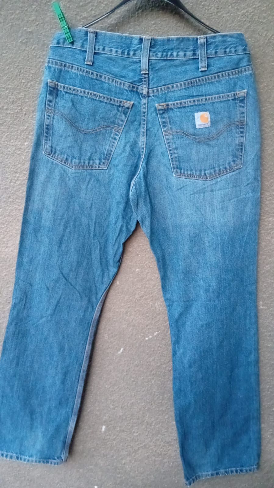 Carhartt Carhartt Relaxed Straight Jeans B320-WTB sz 34x32 Size US 34 / EU 50 - 1 Thumbnail