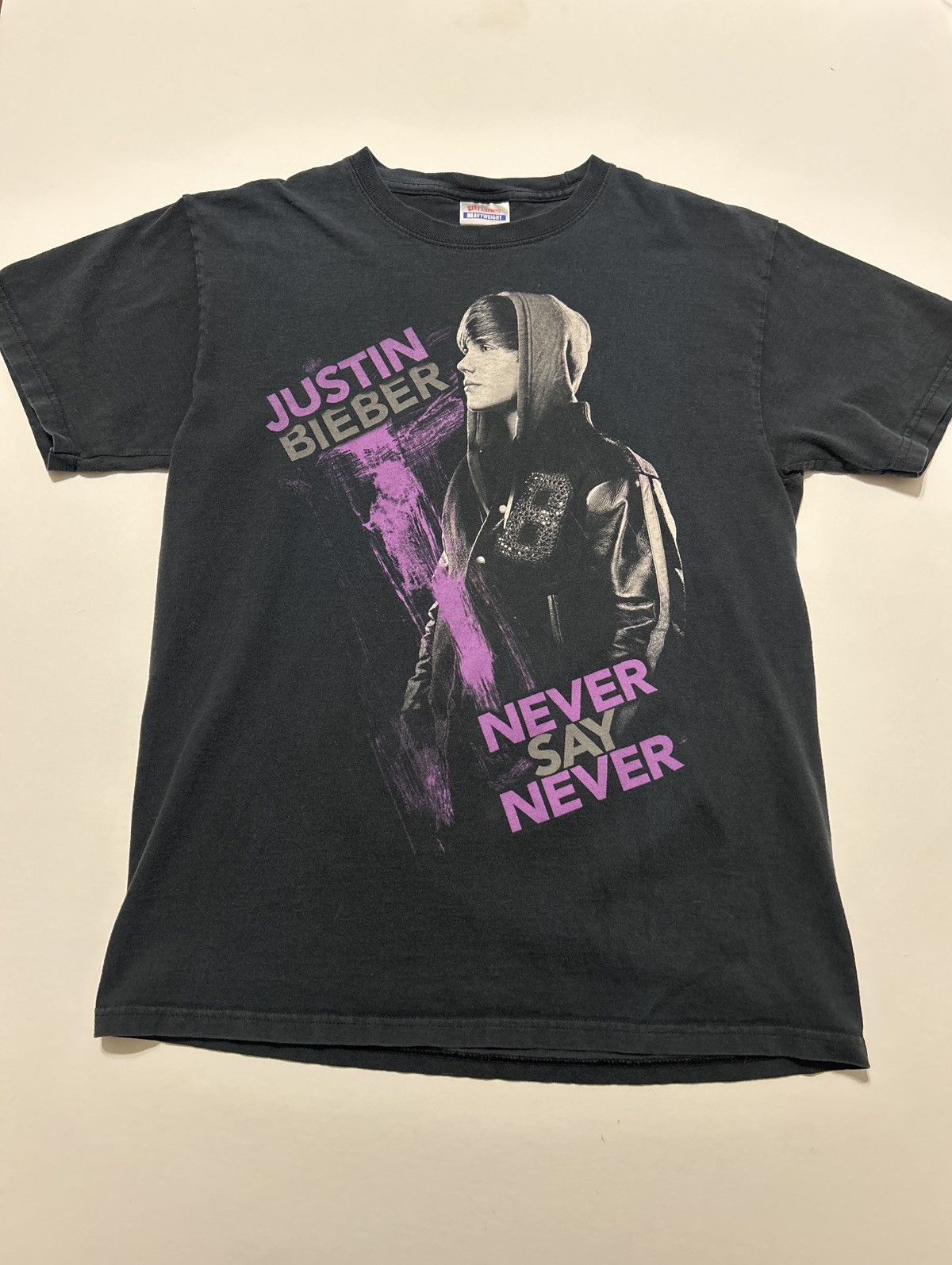 Band Tees × Justin Bieber × Vintage 2012 Young Justin Bieber T