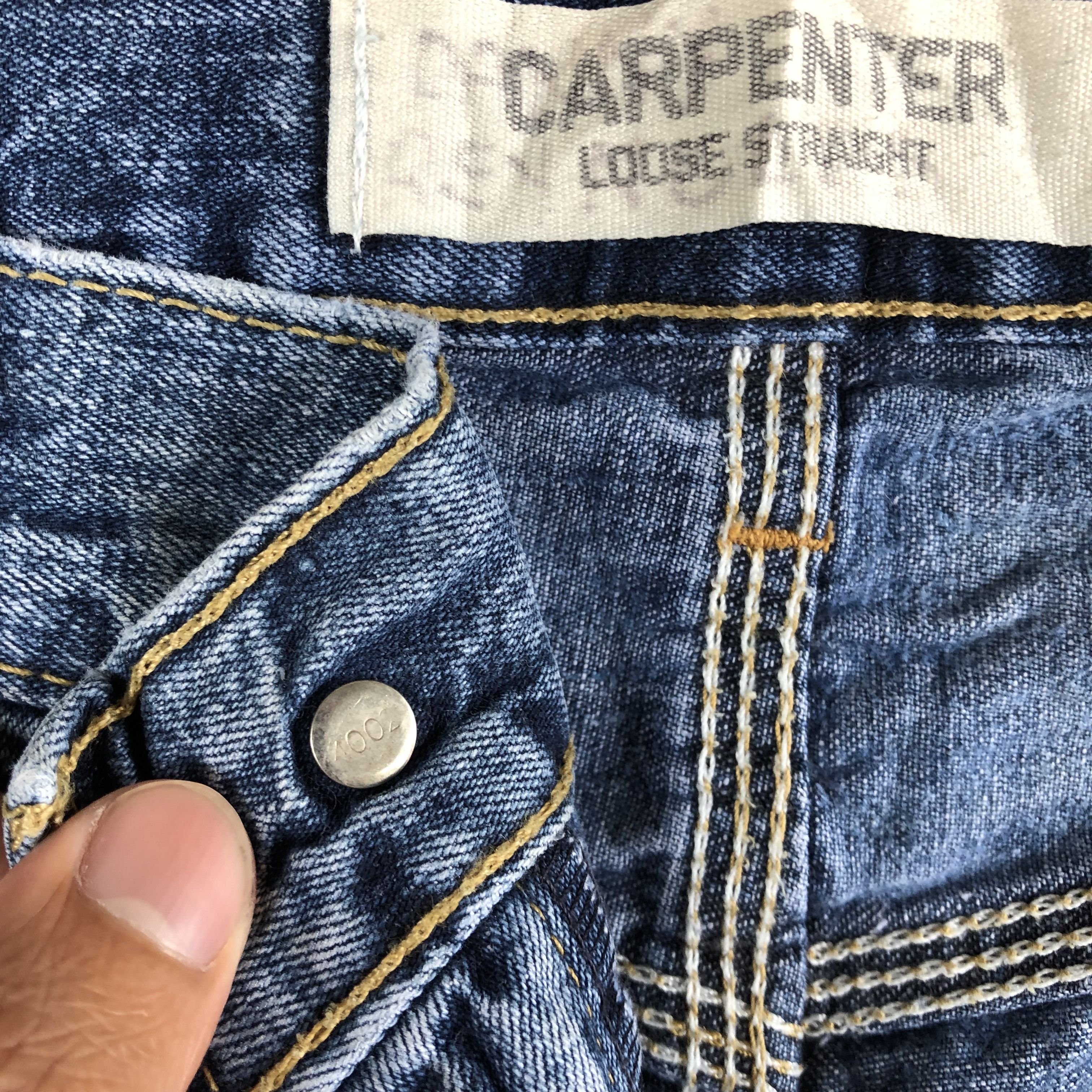 Levi's Vintage Levi's Carpenter Baggy Jeans Levis Workers Denim Size US 32 / EU 48 - 7 Thumbnail