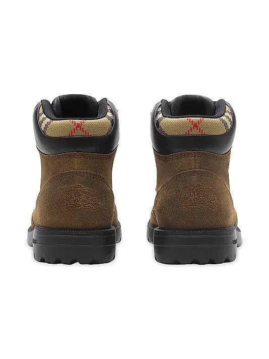 Burberry os11x0226 Suede Moor Hiking Boots In Jute Size US 8 / EU 41 - 3 Thumbnail