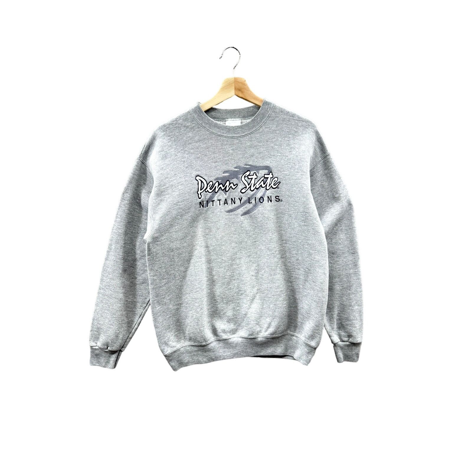 Vintage 1990's Penn State Nittany Lions Embroidered College Crewneck Size US M / EU 48-50 / 2 - 1 Thumbnail