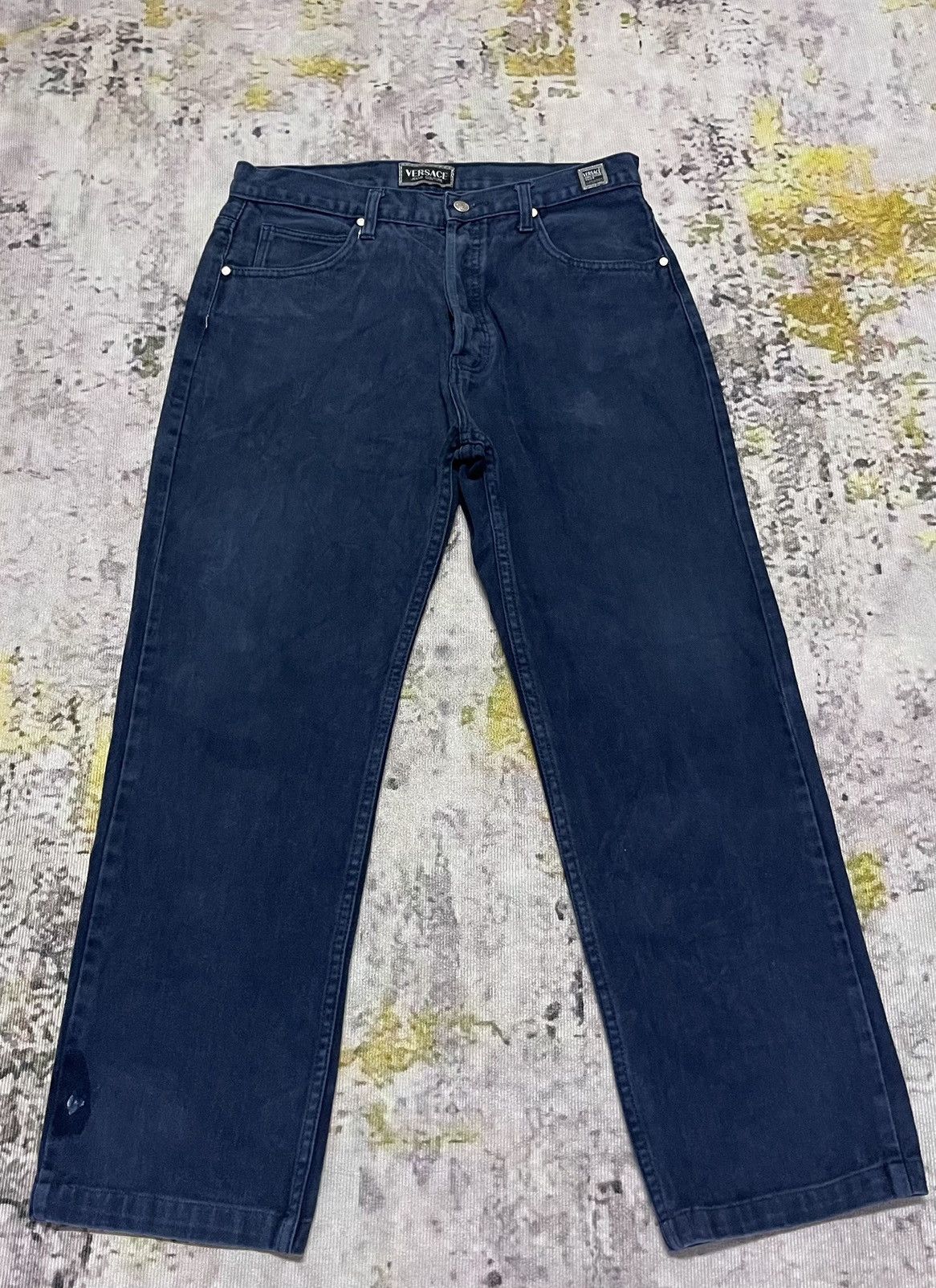 Versace Jeans Couture × Vintage Versace Jeans Couture Italy Vintage Size US 33 - 1 Thumbnail