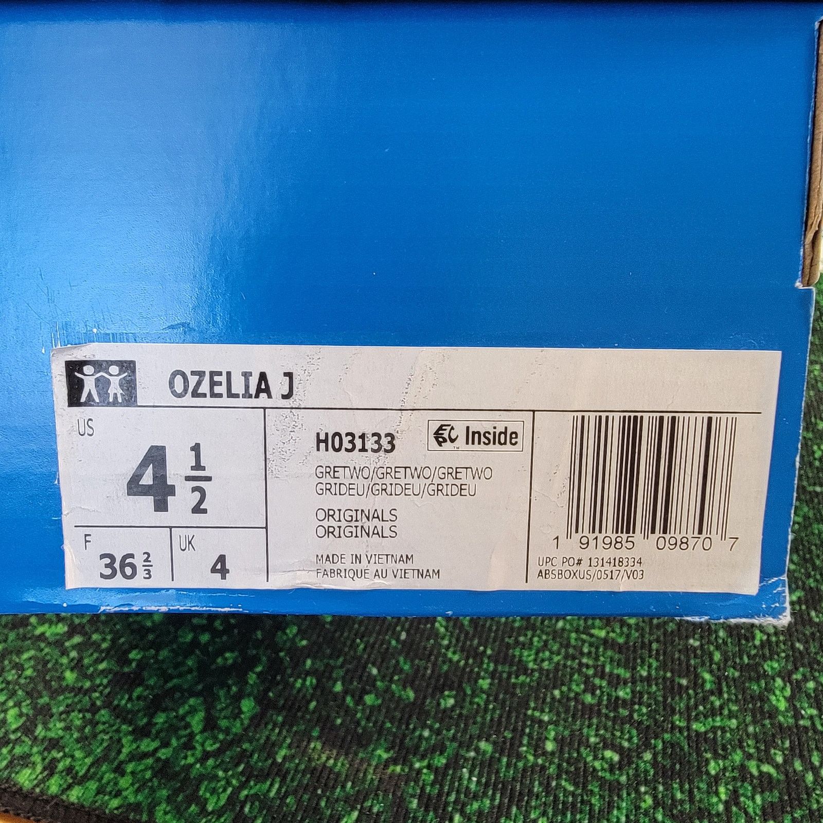 Adidas Adidas Ozelia J Triple Grey - Size 4.5 Youth Size 6 Women's Size US 4.5 / IT 34.5 - 8 Thumbnail