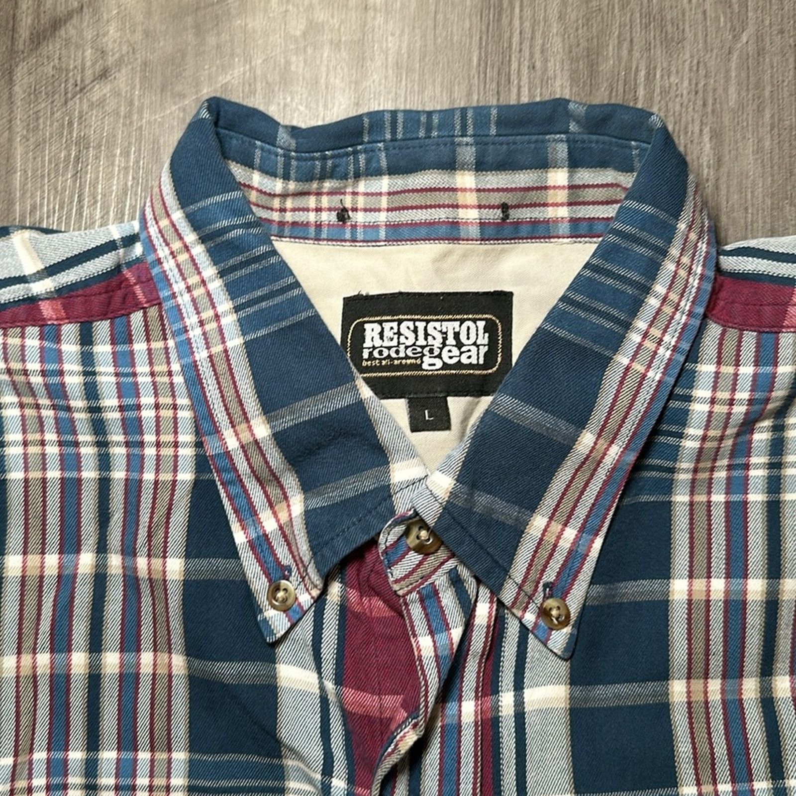Other Resistol Rodeo Gear Long Sleeve Button Down - Large Size US L / EU 52-54 / 3 - 6 Thumbnail