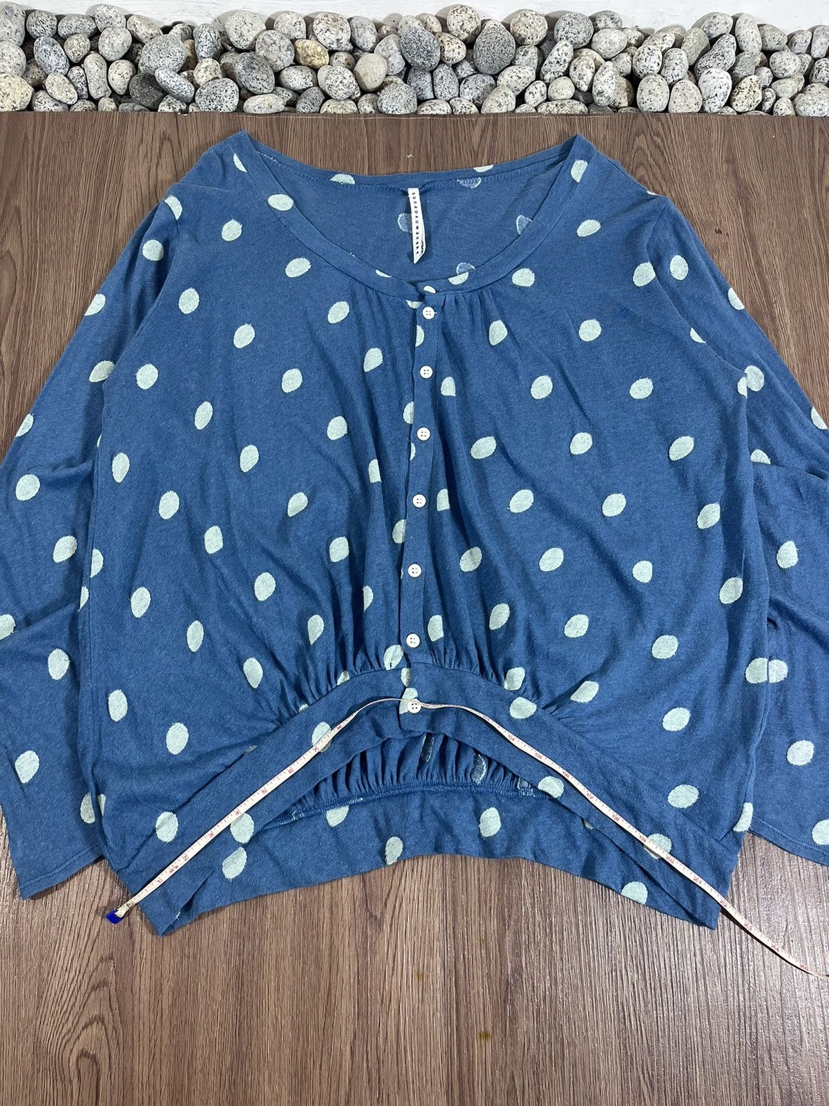 Issey Miyake Sunao Kuwahara Vintage Polkadot Loose Cardigan Size US M / EU 48-50 / 2 - 12 Thumbnail