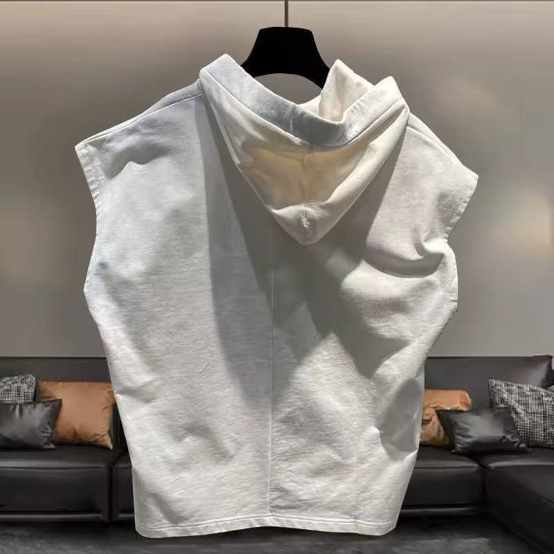 Japanese Brand × Vintage hooded sleeveless T-shirt Size US L / EU 52-54 / 3 - 2 Thumbnail