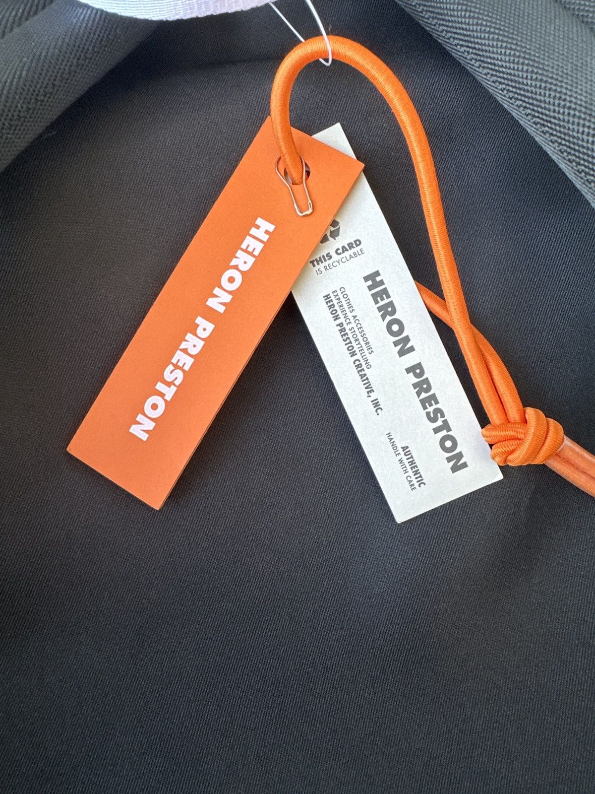 Heron Preston HERON PRESTON ‘CTNMB’ POCKETED BACKPACK | BLACK/WHITE Size ONE SIZE - 7 Thumbnail