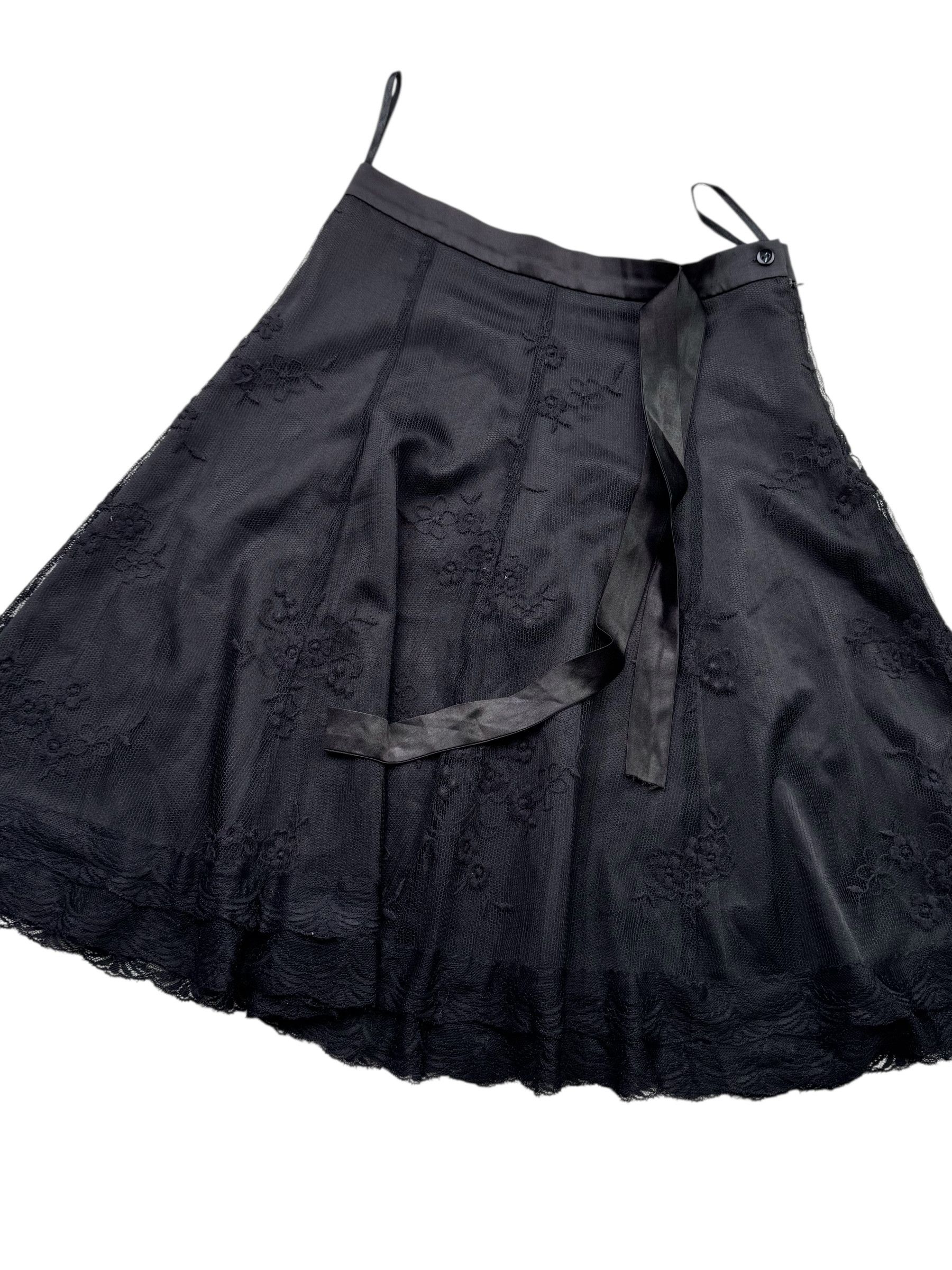 Vintage Vintage Flare Skirt W252(V9) Size 25" / US 0 / IT 36 - 2 Thumbnail