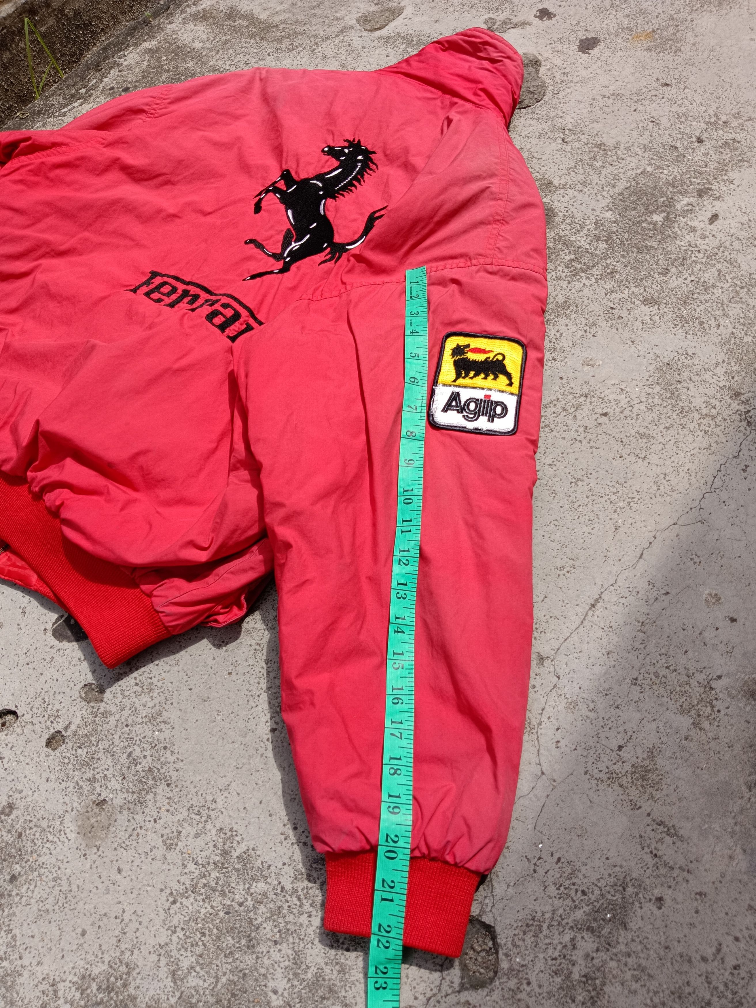 Ferrari 🔥 VINTAGE FERRARI 🐎JACKET 🔥 sun feded 🔥 VERY RARE 🔥 Size US L / EU 52-54 / 3 - 2 Thumbnail