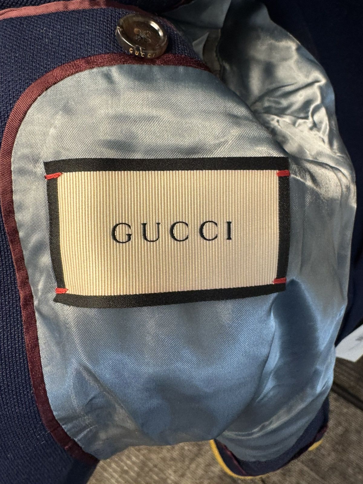 Gucci Gucci Bengal Appliqué Blazer SZ 46 (US 36) NWT Size 36R - 6 Thumbnail