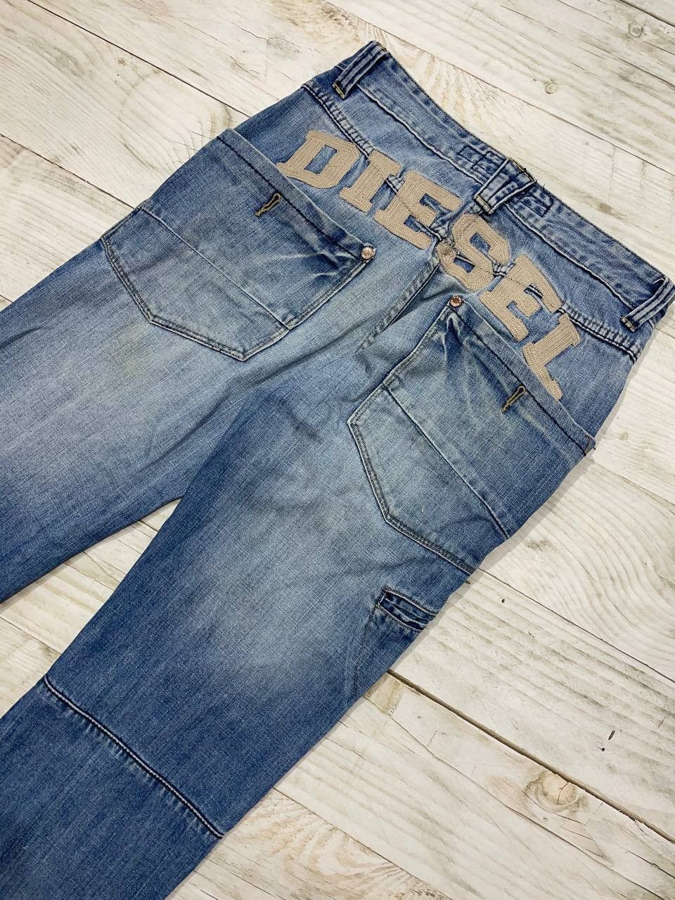 Diesel Vintage Diesel Denim Jeans Big Logo 90s Size US 30 / EU 46 - 16 Thumbnail