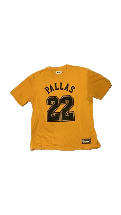 Palace Palace sport mesh T-shirt in yellow | Grailed