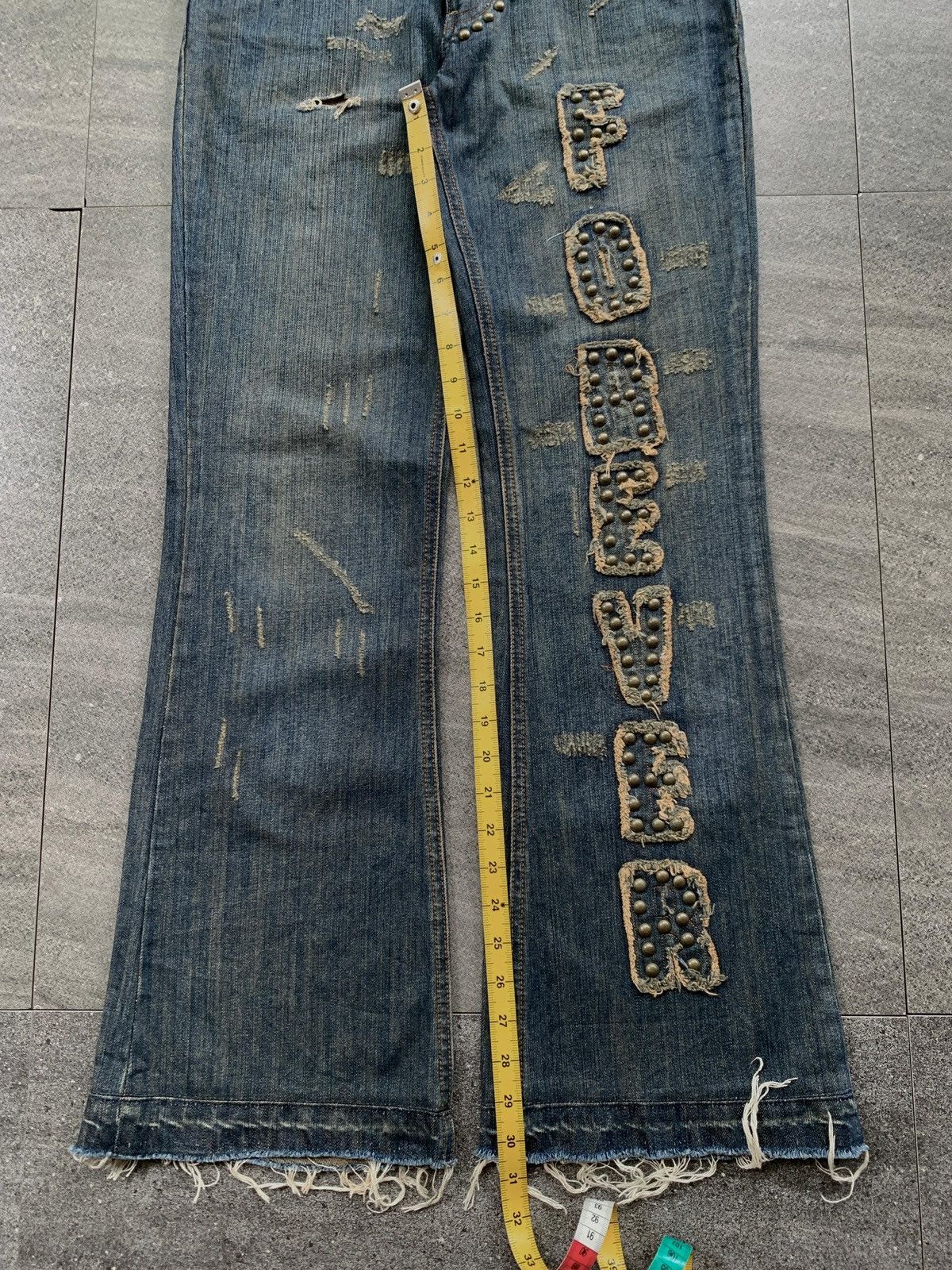 Dolce & Gabbana FREE TAX! Forever Studded Flared Denim Jeans Size US 28 / EU 44 - 16 Thumbnail