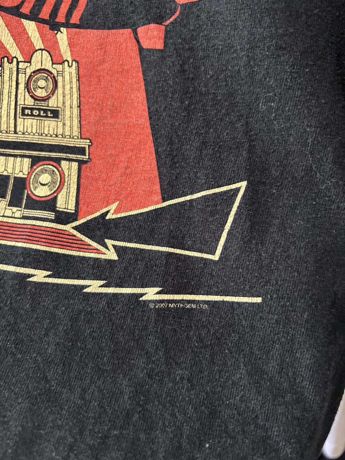 Band Tees × Vintage 2007 VINTAGE LED ZEPPELIN MOTHERSHIP AOP BAND ROCK T SHIRT Size US M / EU 48-50 / 2 - 3 Thumbnail