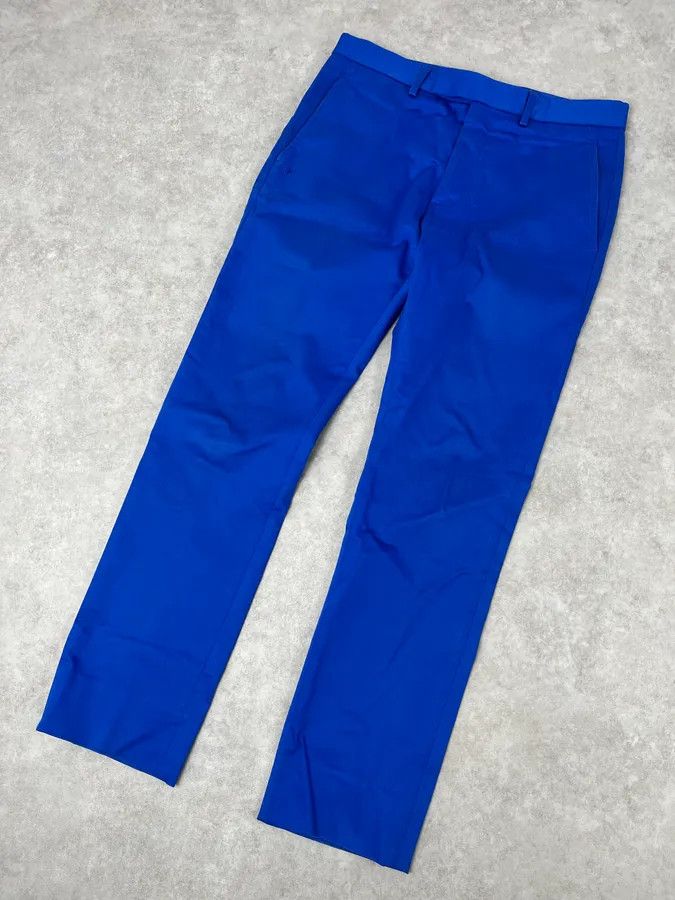 Dior Dior Homme Blue Classy Tailored Pants by Kris Van Assche Size US 30 / EU 46 - 5 Thumbnail