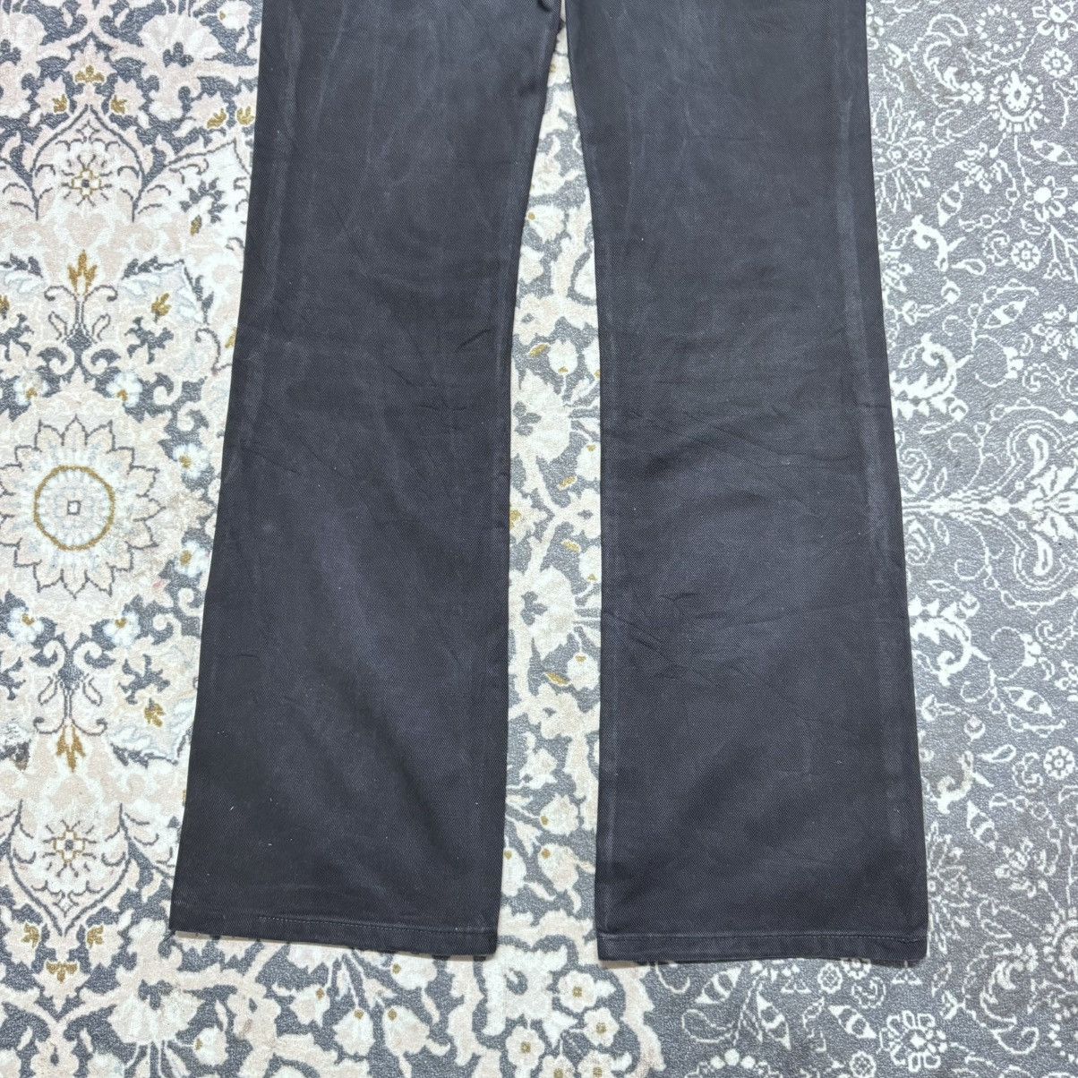 Levi's Vintage Levis 517 Black Denim Flare Jeans Hedi Slimane Size US 30 / EU 46 - 15 Thumbnail