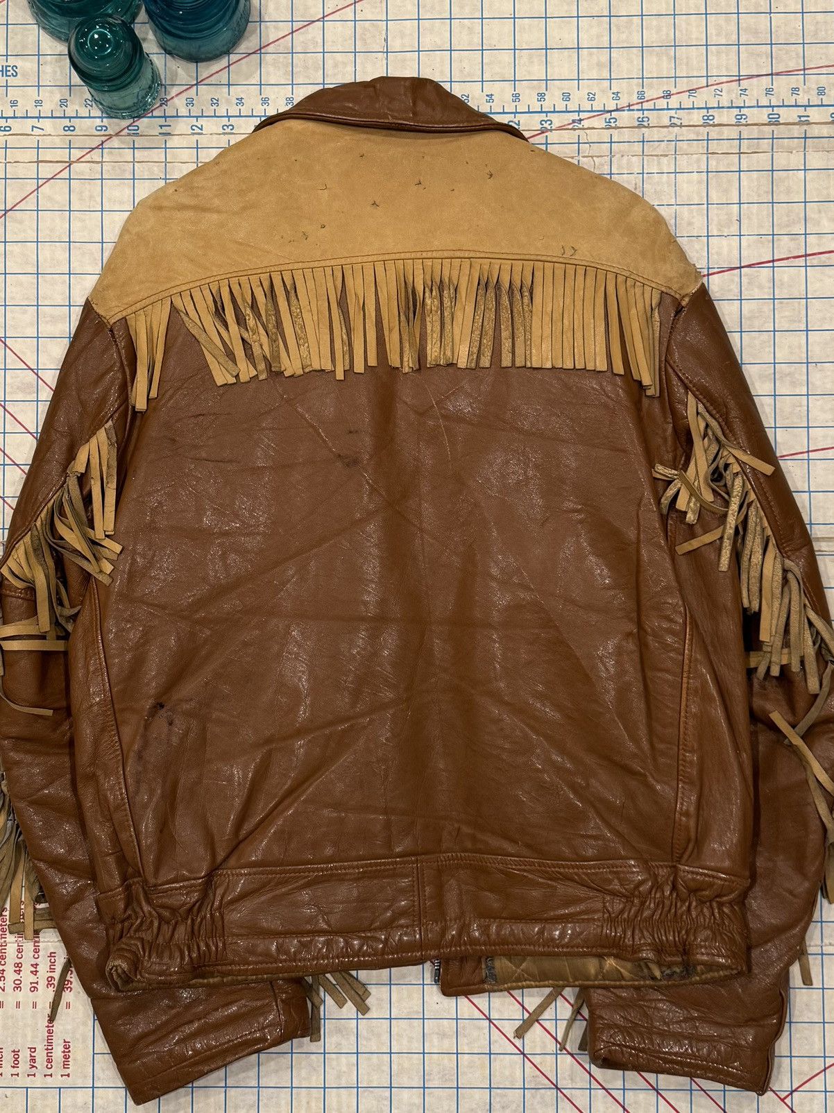 Vintage Vintage Sportswear Manufacturers Horse Hide Fringe Western Size US M / EU 48-50 / 2 - 13 Thumbnail