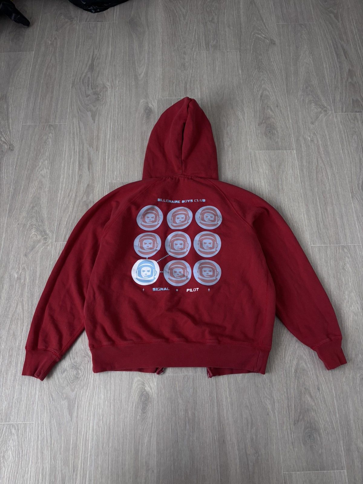 Billionaire boys club full zip hoodie men's Y2K