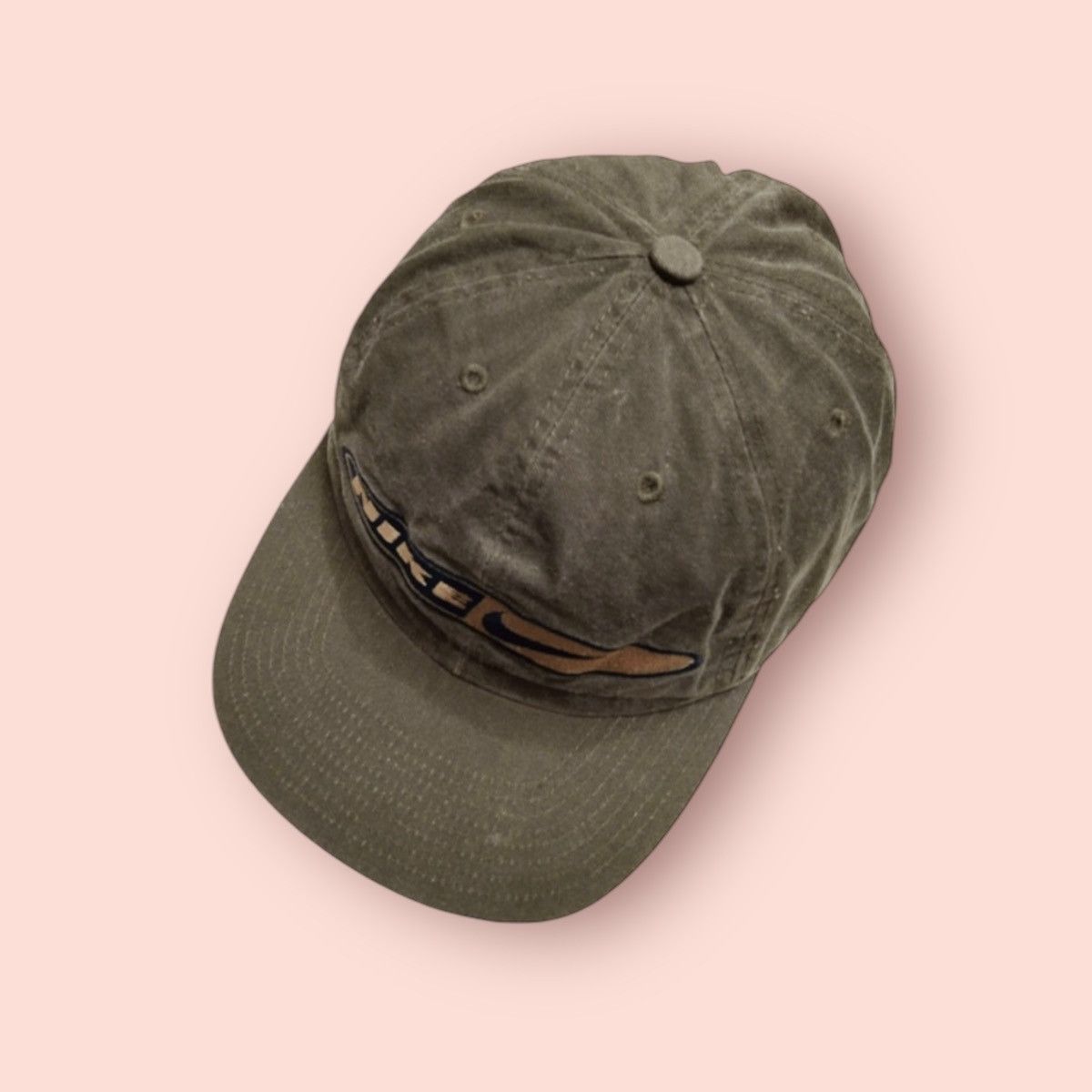 Nike VINTAGE NIKE EMBROIDERED SWOOSH STRAPBACK Size ONE SIZE - 9 Thumbnail