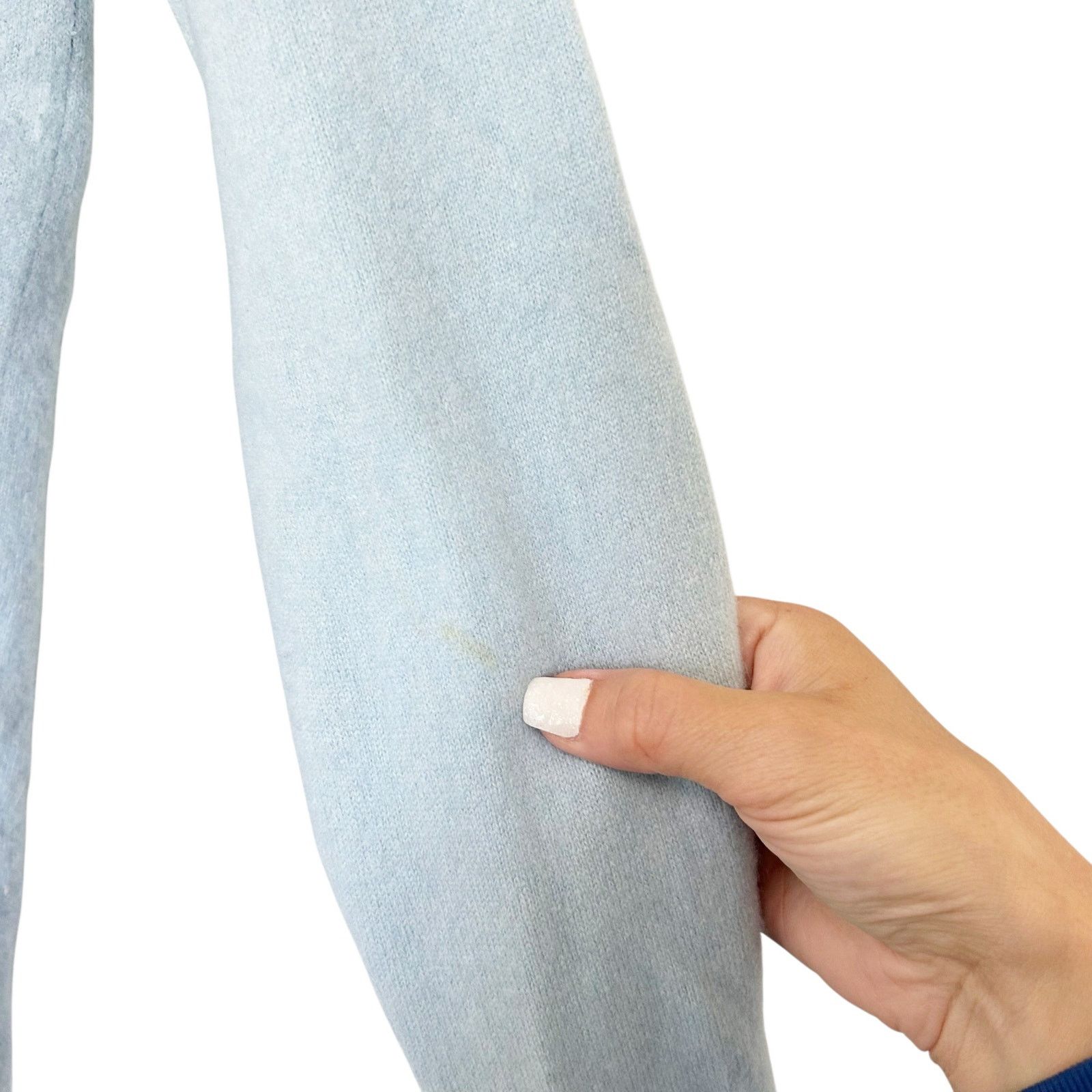 Other Forte Cashmere Light Blue Sweater Sz S Size S / US 4 / IT 40 - 2 Thumbnail