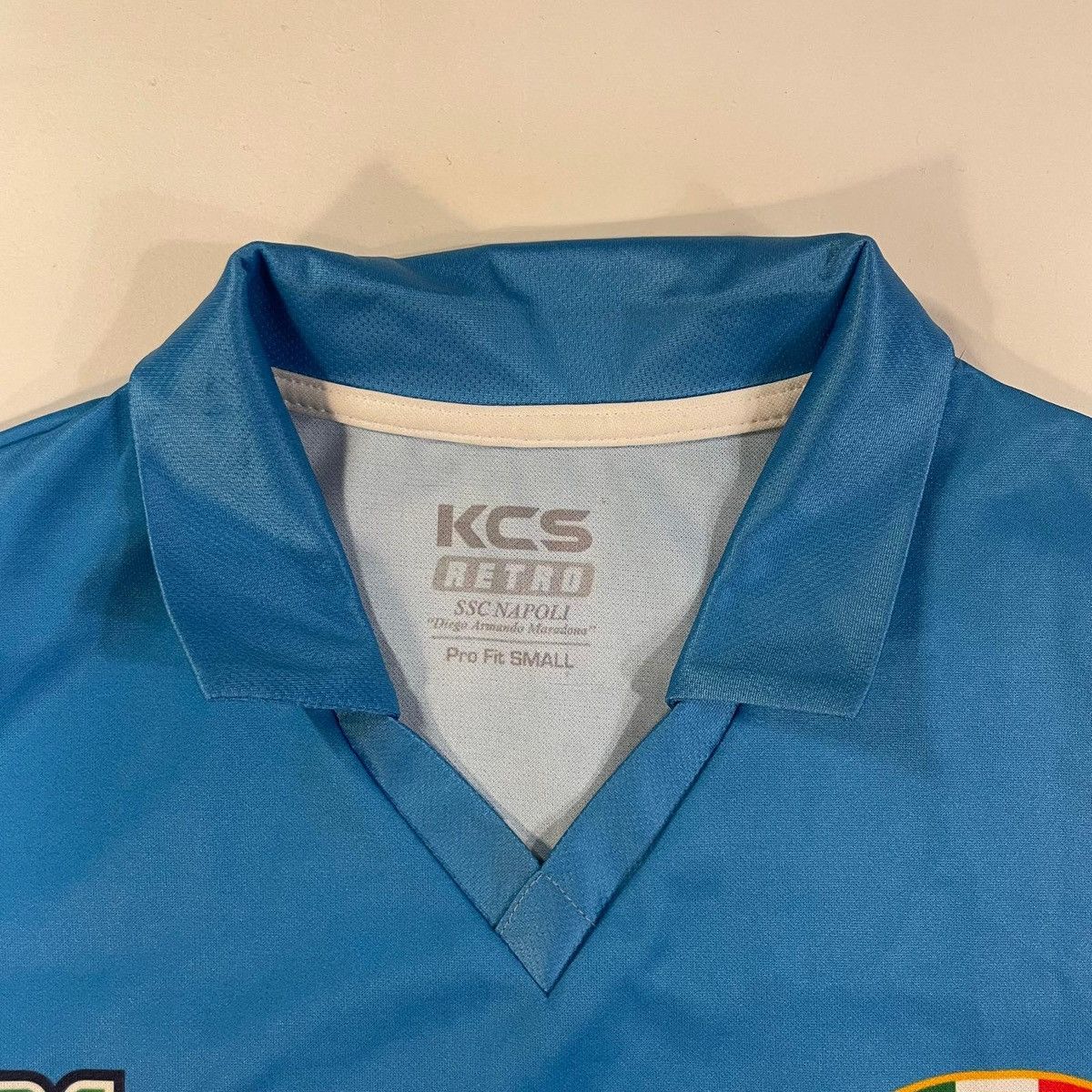 Other jersey shirt Napoli maradonna 10 Italy soccer vintage 80s Size US S / EU 44-46 / 1 - 3 Thumbnail