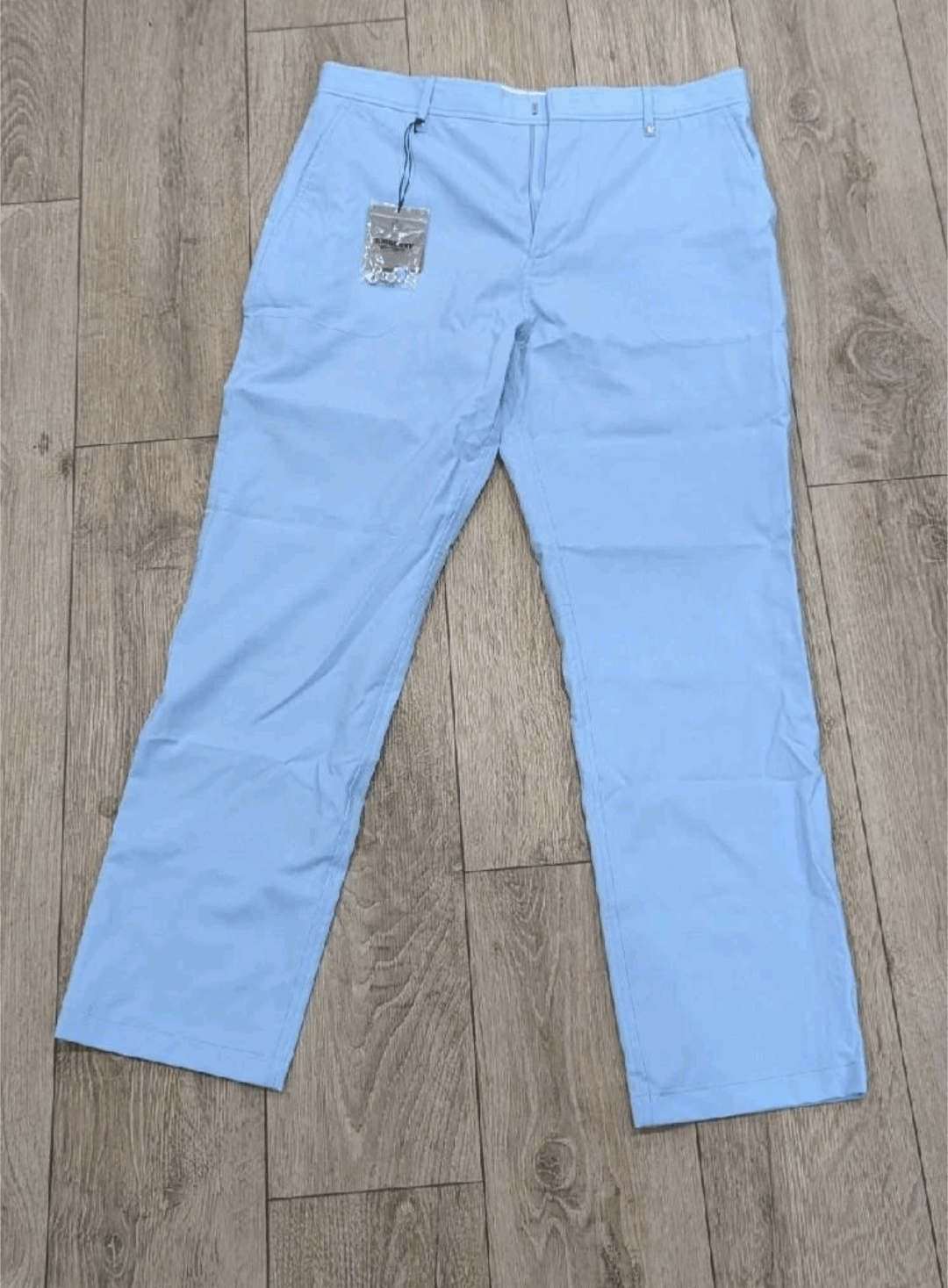 Burberry Burberry "Ezra" Wool Trousers Pants Light Blue 56 US 40 Size US 40 / EU 56 - 1 Thumbnail