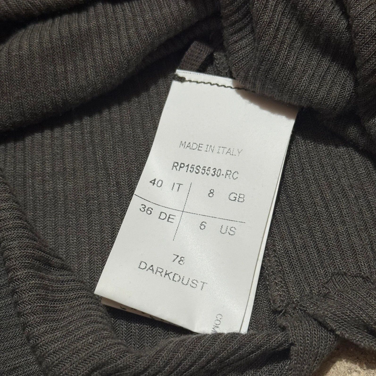 Rick Owens S/S 2015 Rick owens maxi dress Size S / US 4 / IT 40 - 6 Thumbnail