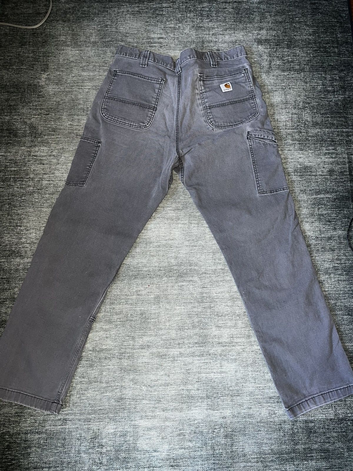 Carhartt MEN'S UTILITY DOUBLE-KNEE PANT RELAXED FIT - CANVAS Size US 36 / EU 52 - 4 Thumbnail